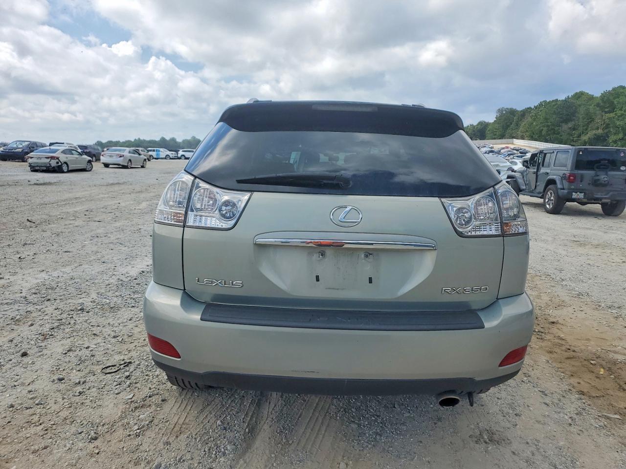 2009 Lexus Rx 350 Silver vin: 2T2GK31UX9C059650