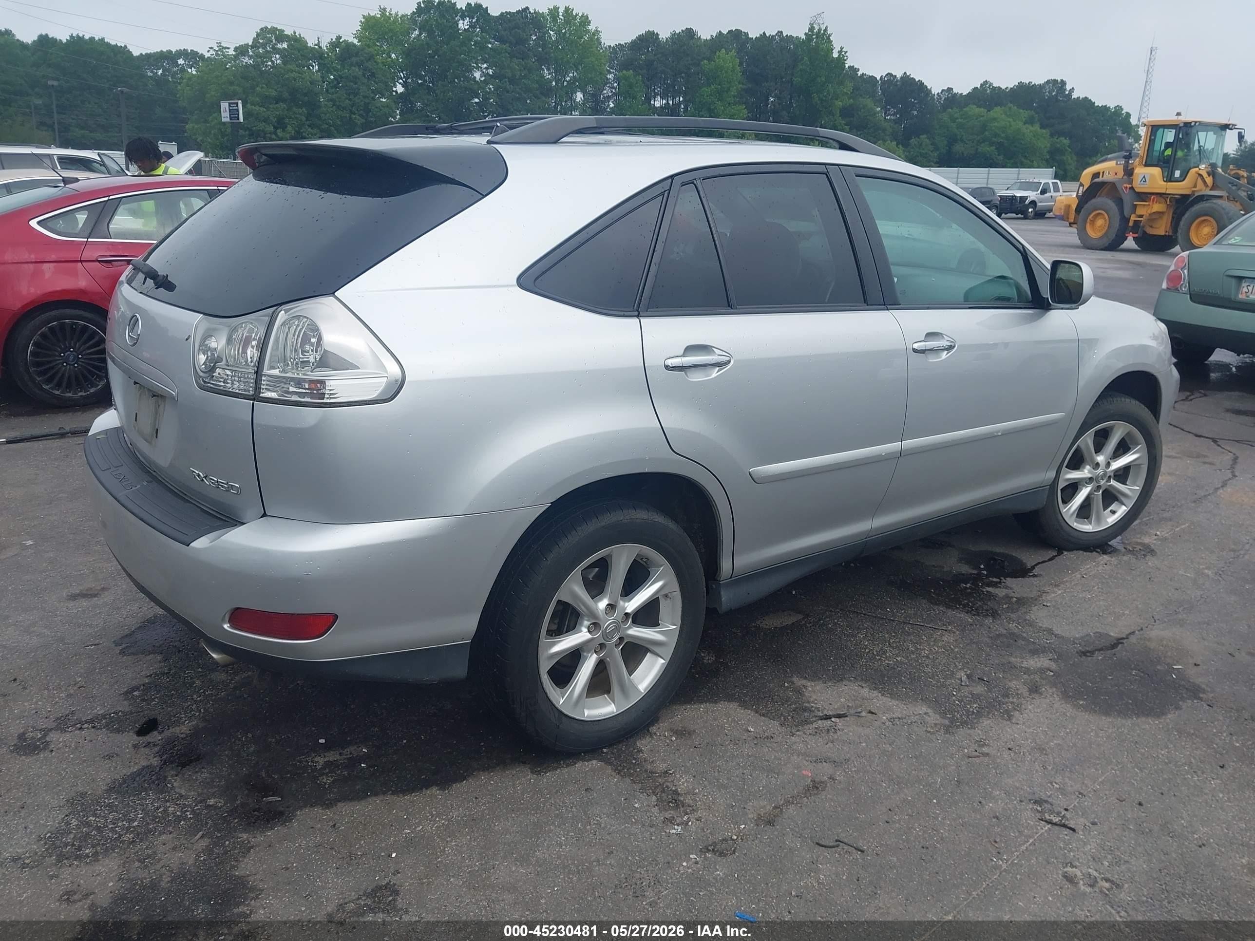 2009 Lexus Rx 350 Gray vin: 2T2GK31UX9C061026