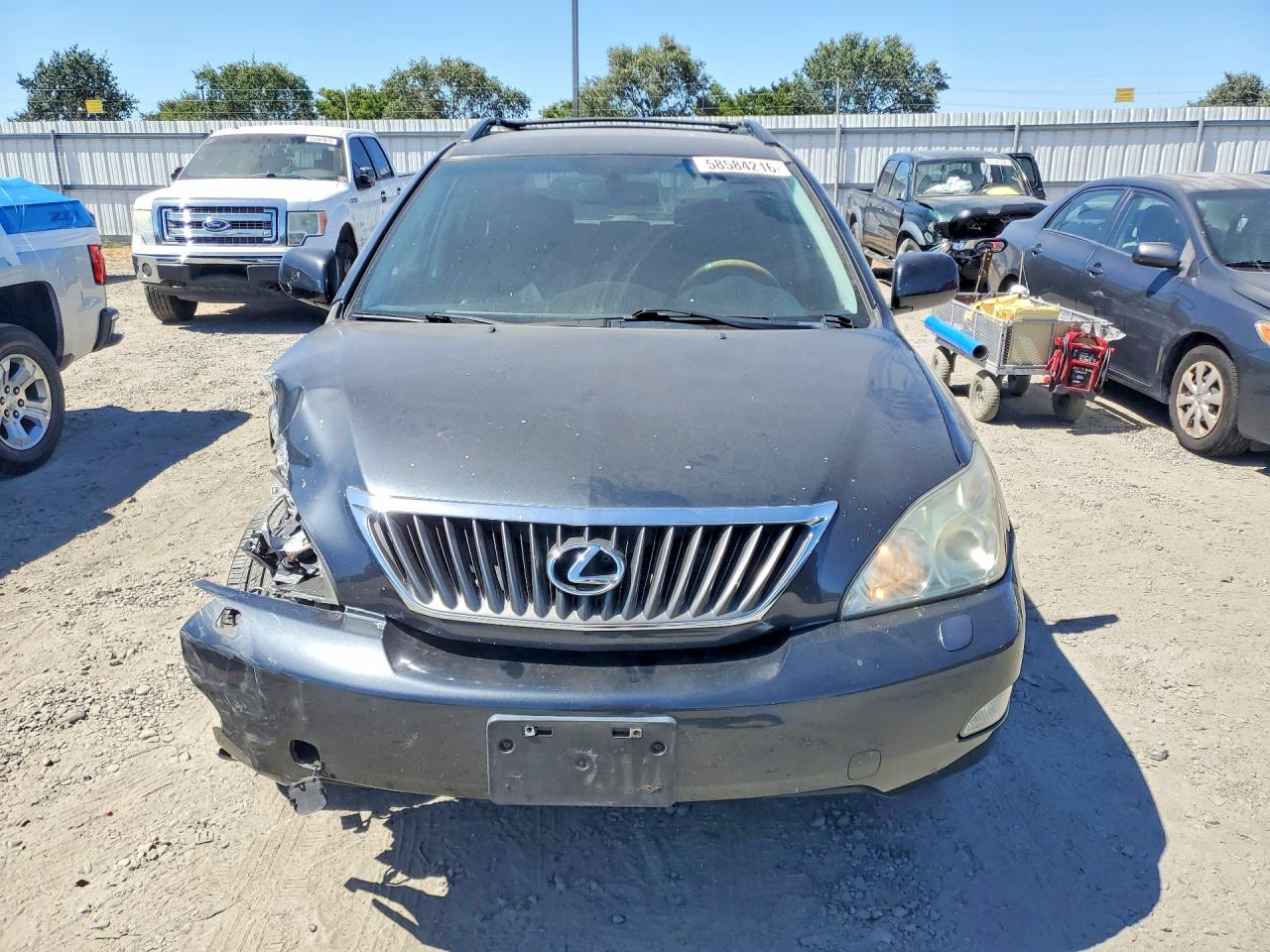 2009 Lexus Rx 350 Черный vin: 2T2GK31UX9C062290