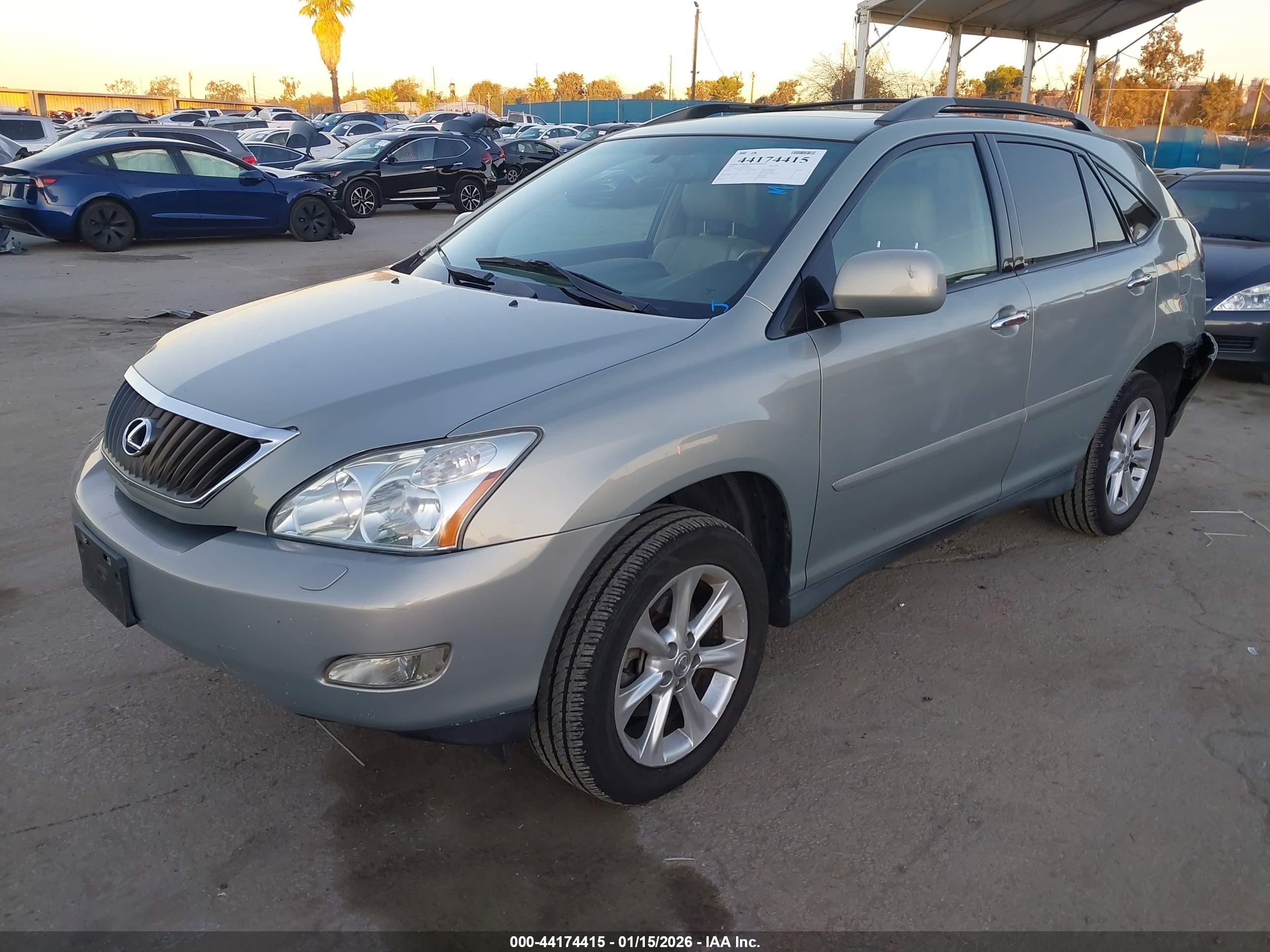 2009 Lexus Rx 350   Silver vin: 2T2GK31UX9C076125