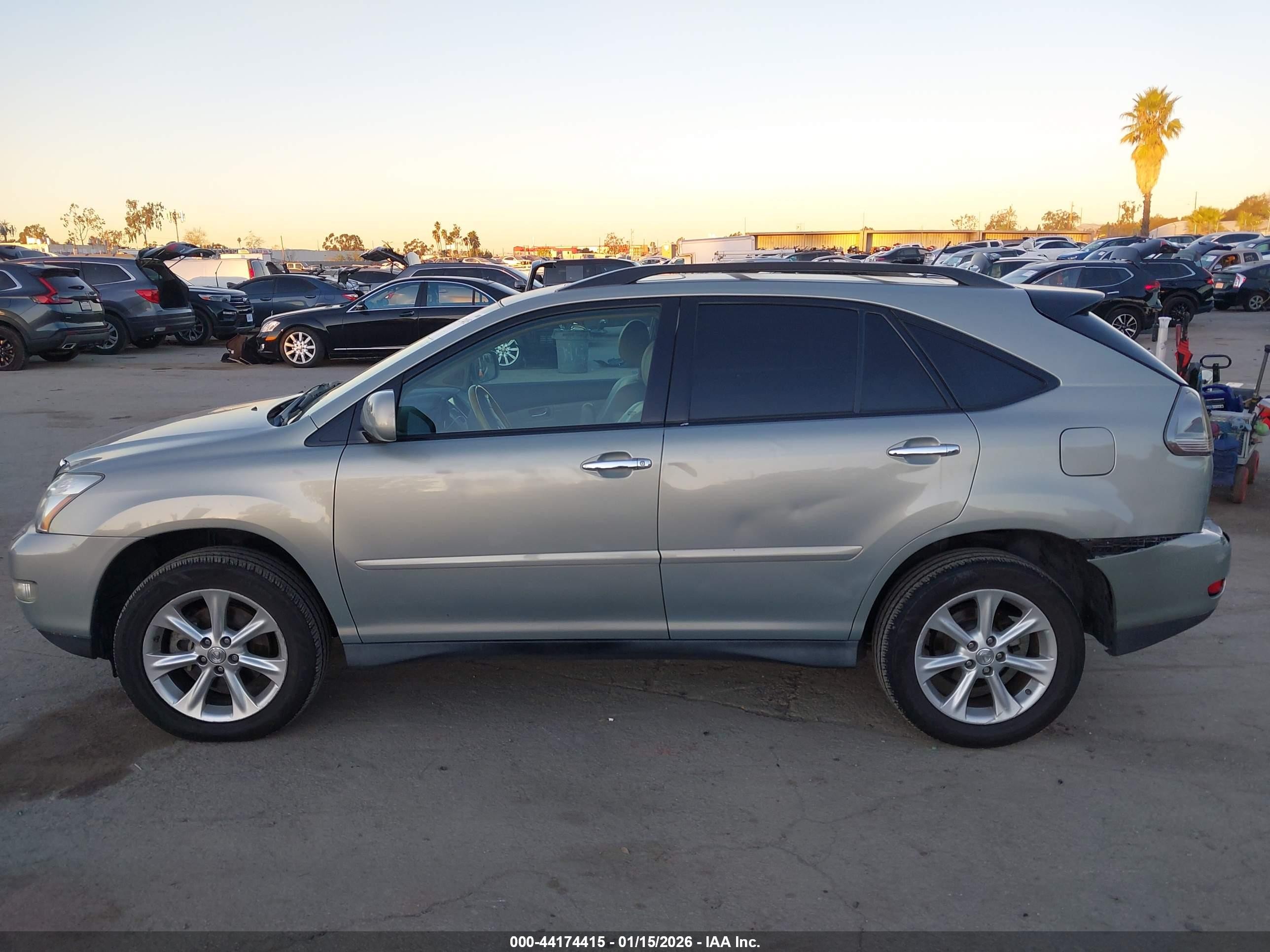 2009 Lexus Rx 350   Silver vin: 2T2GK31UX9C076125