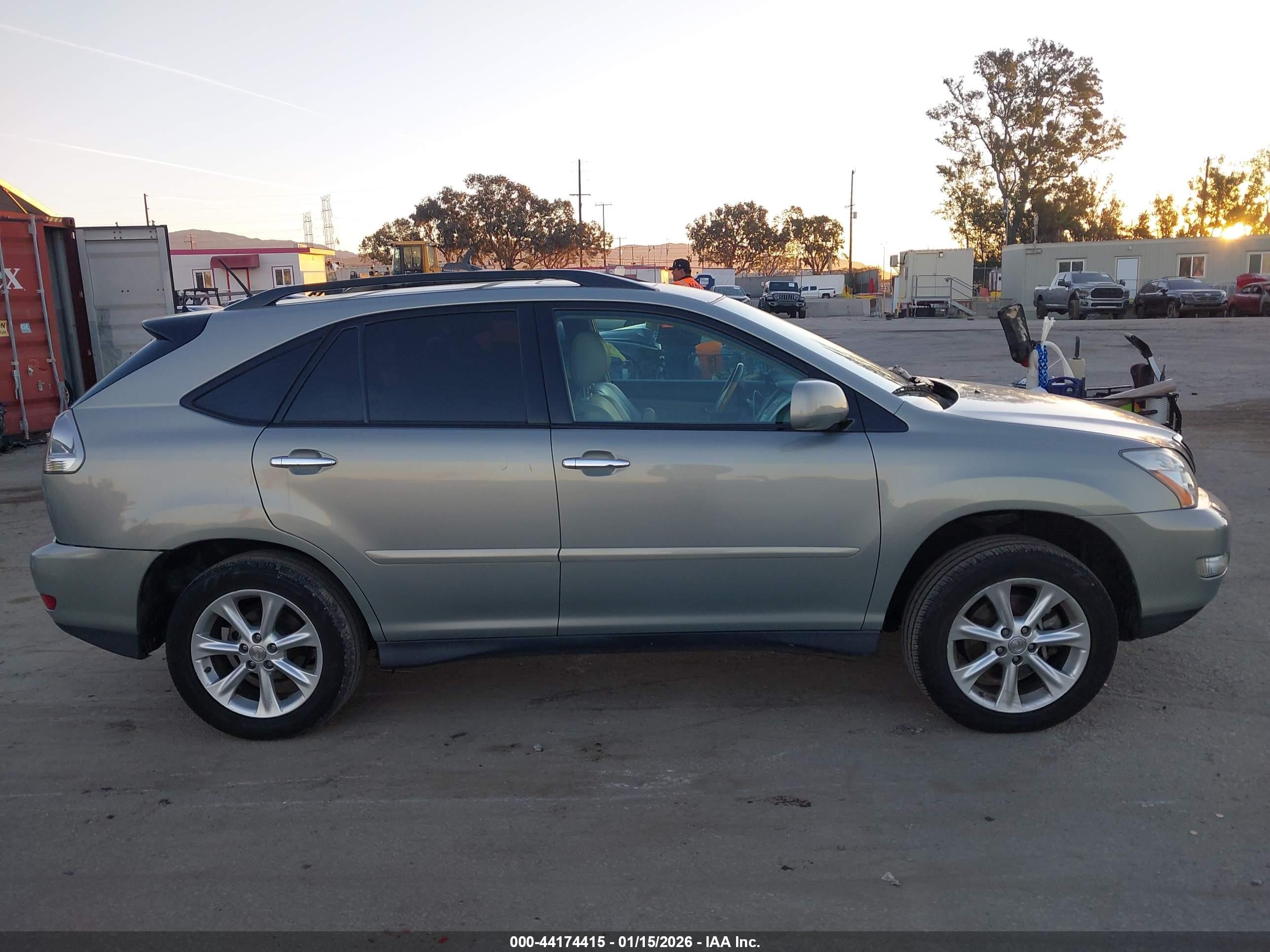 2009 Lexus Rx 350   Silver vin: 2T2GK31UX9C076125
