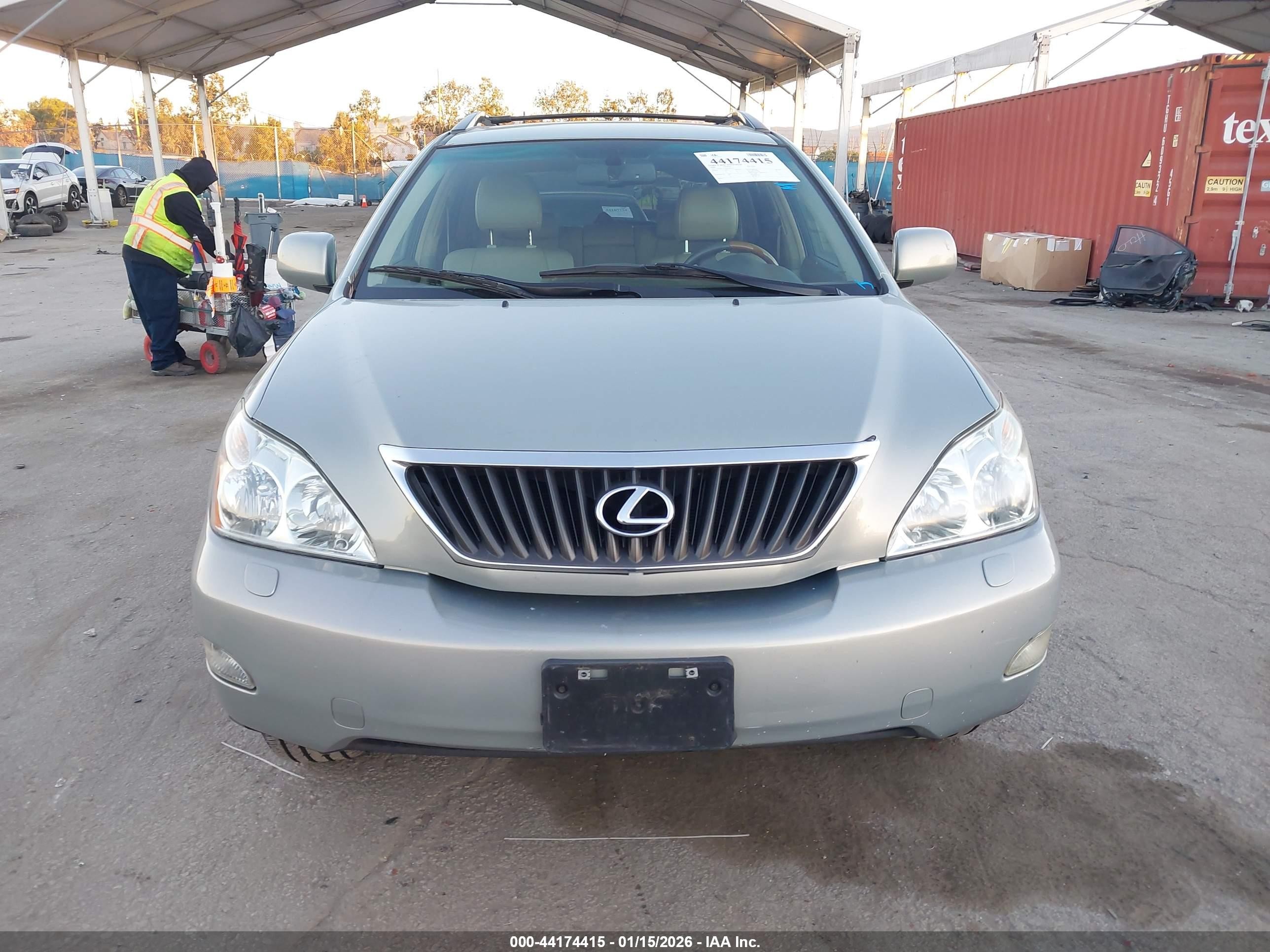 2009 Lexus Rx 350   Silver vin: 2T2GK31UX9C076125