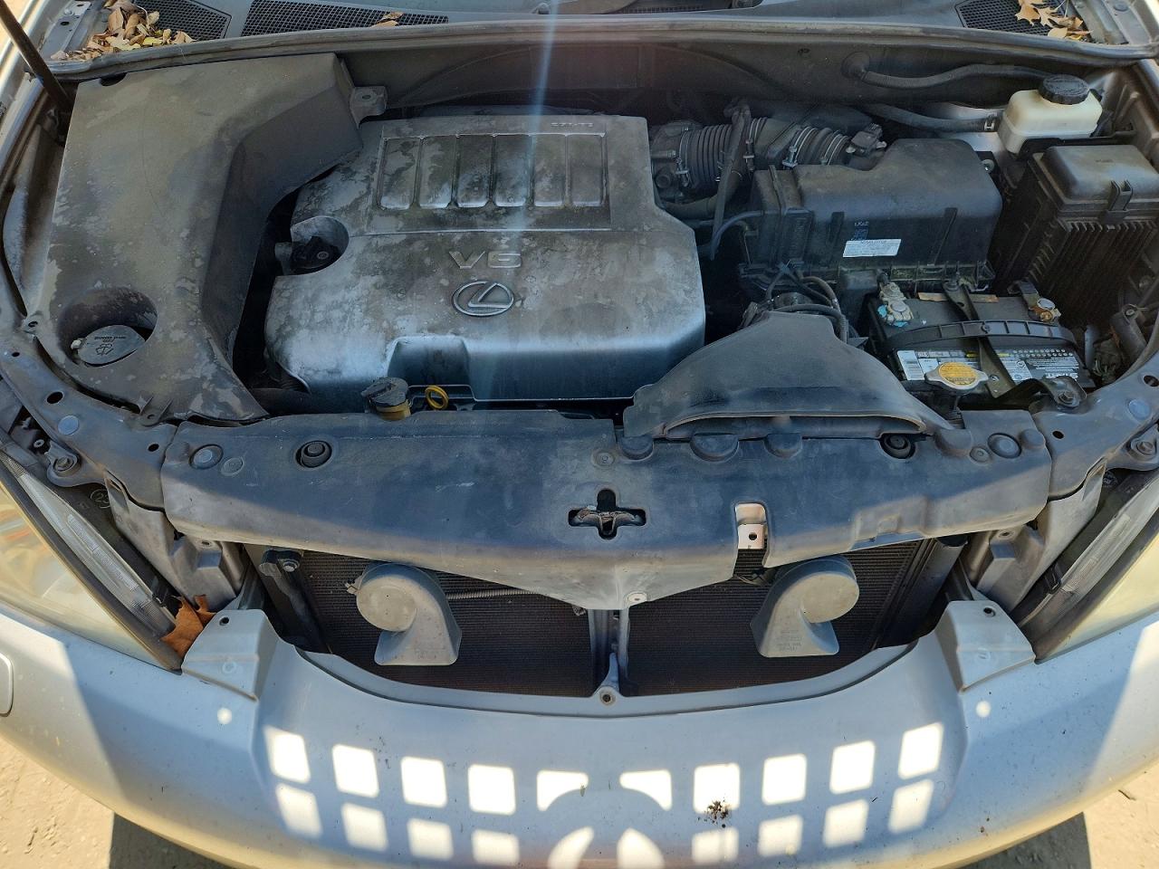 2009 Lexus Rx 350 Silver vin: 2T2GK31UX9C079929