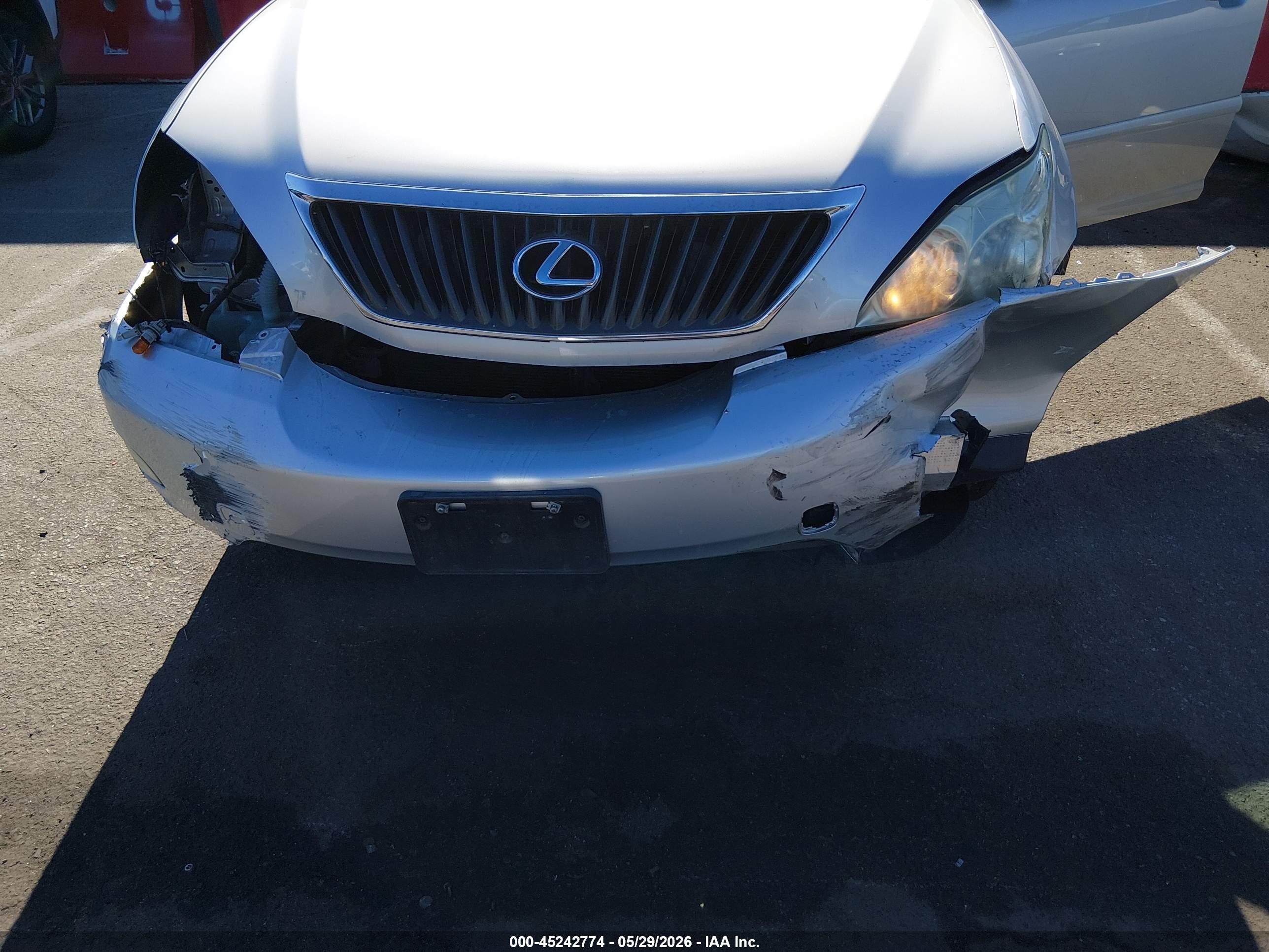 2009 Lexus Rx 350   Silver vin: 2T2GK31UX9C080403