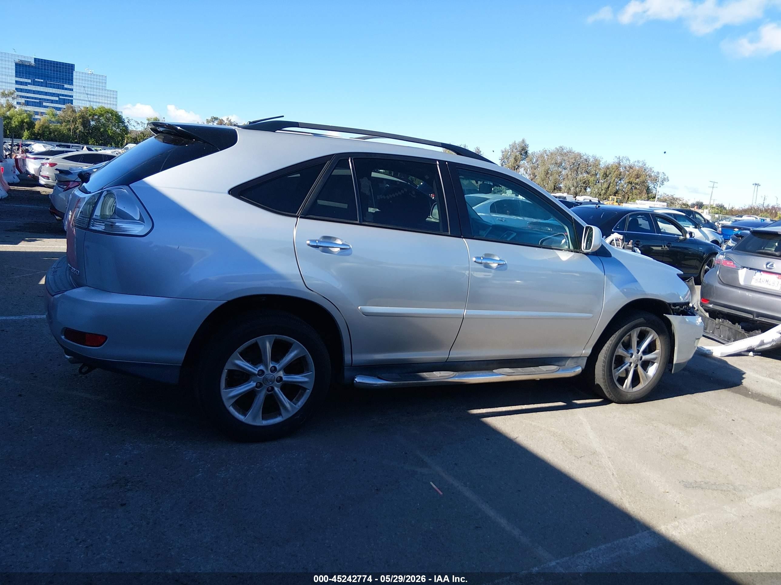 2009 Lexus Rx 350   Silver vin: 2T2GK31UX9C080403