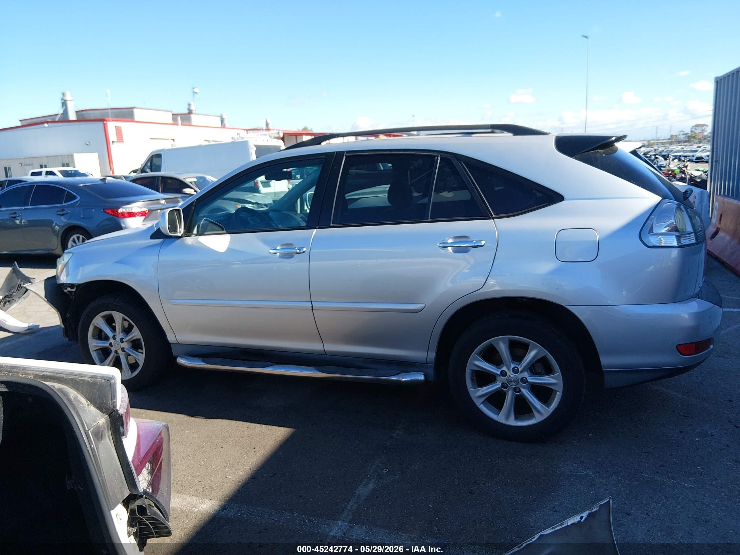 2009 Lexus Rx 350   Silver vin: 2T2GK31UX9C080403