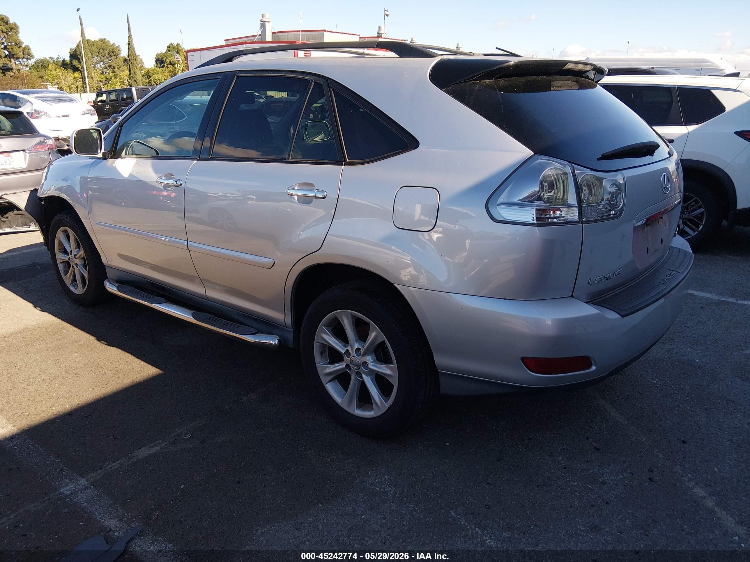 2009 Lexus Rx 350   Silver vin: 2T2GK31UX9C080403