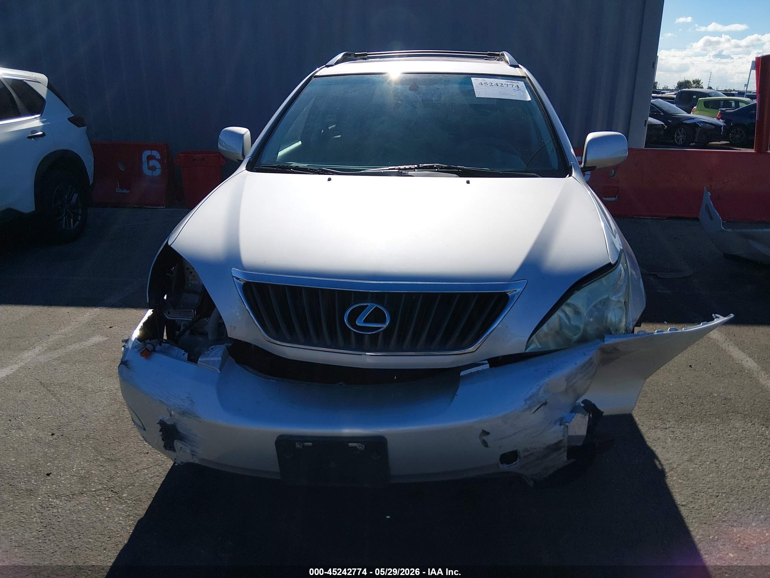 2009 Lexus Rx 350   Silver vin: 2T2GK31UX9C080403