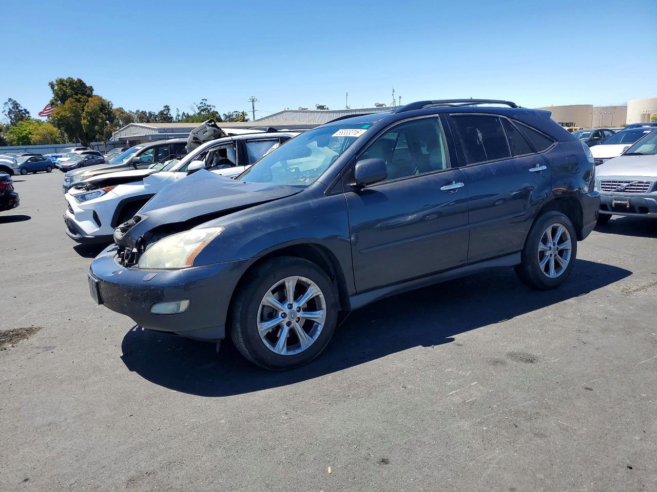 2009 Lexus Rx 350 Charcoal vin: 2T2GK31UX9C081826