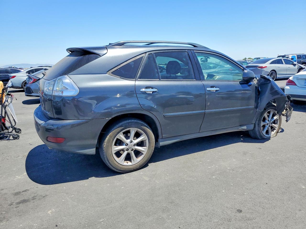 2009 Lexus Rx 350 Charcoal vin: 2T2GK31UX9C081826