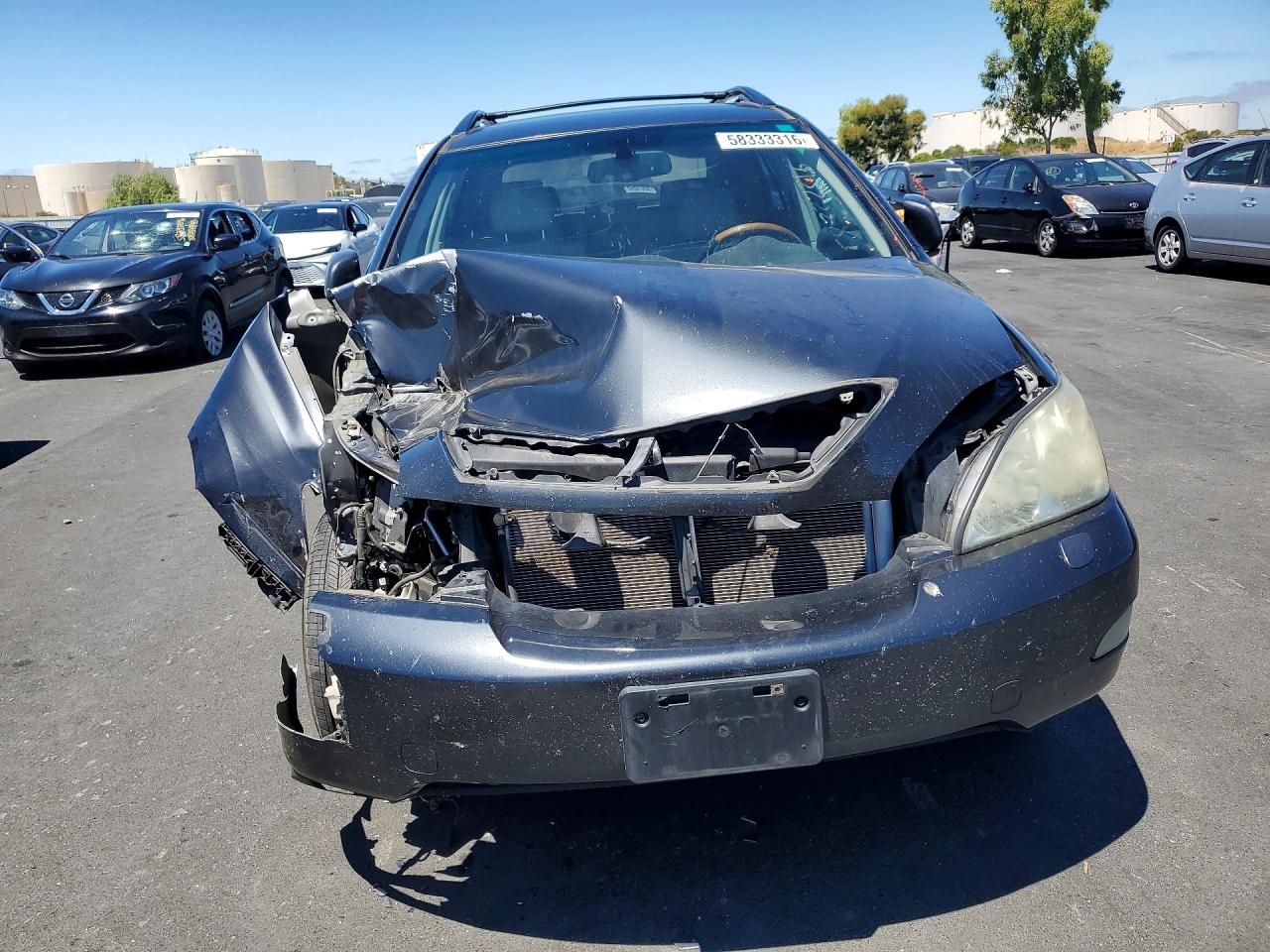 2009 Lexus Rx 350 Charcoal vin: 2T2GK31UX9C081826