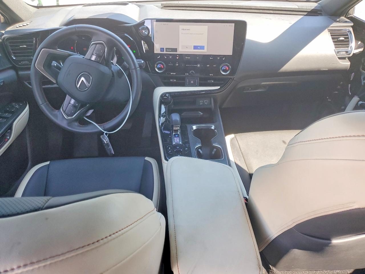 2023 Lexus Nx 350h Черный vin: 2T2GKCEZ2PC011661