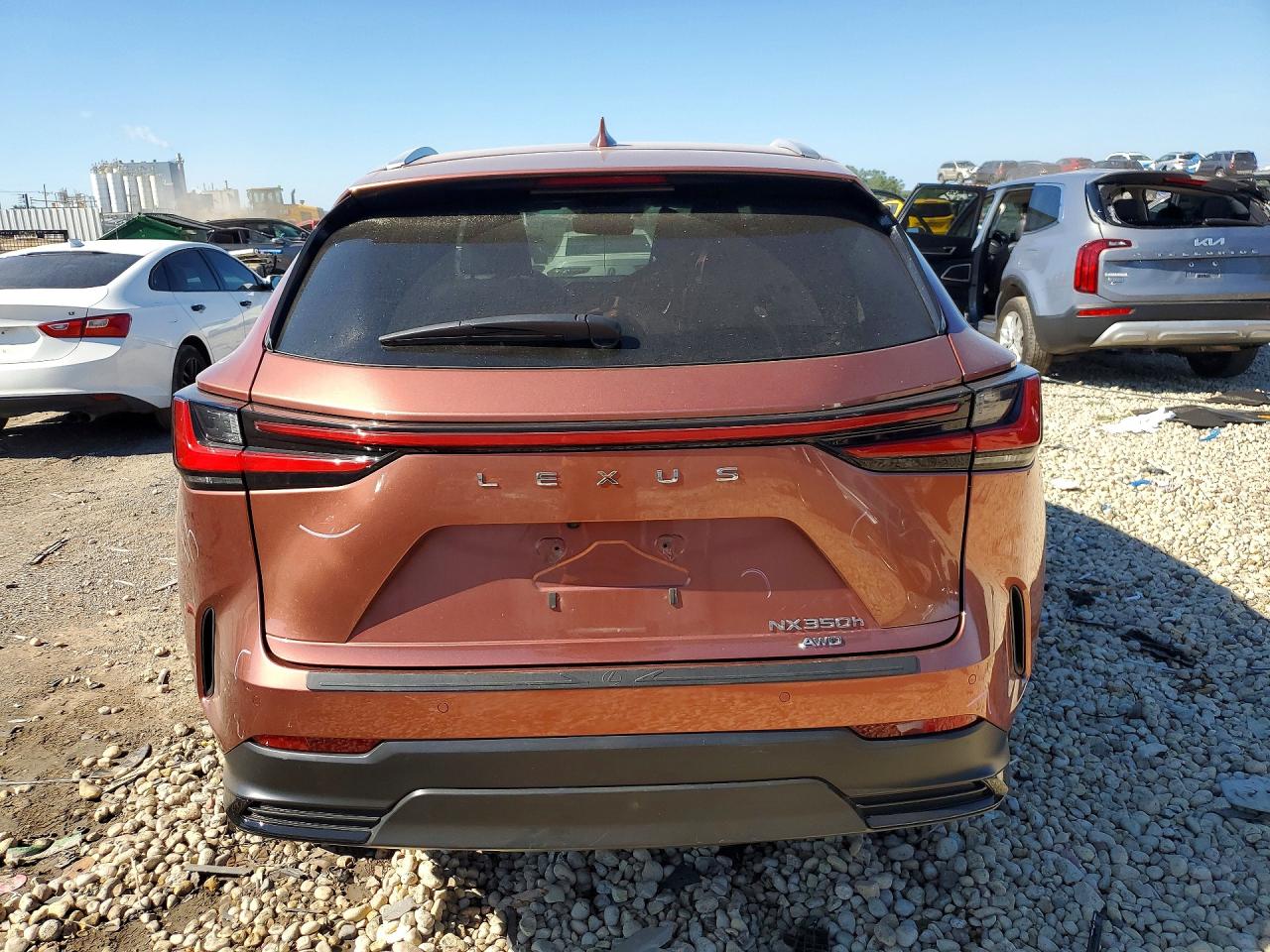 2025 Lexus Nx 350h Premium Brown vin: 2T2GKCEZ2SC036617