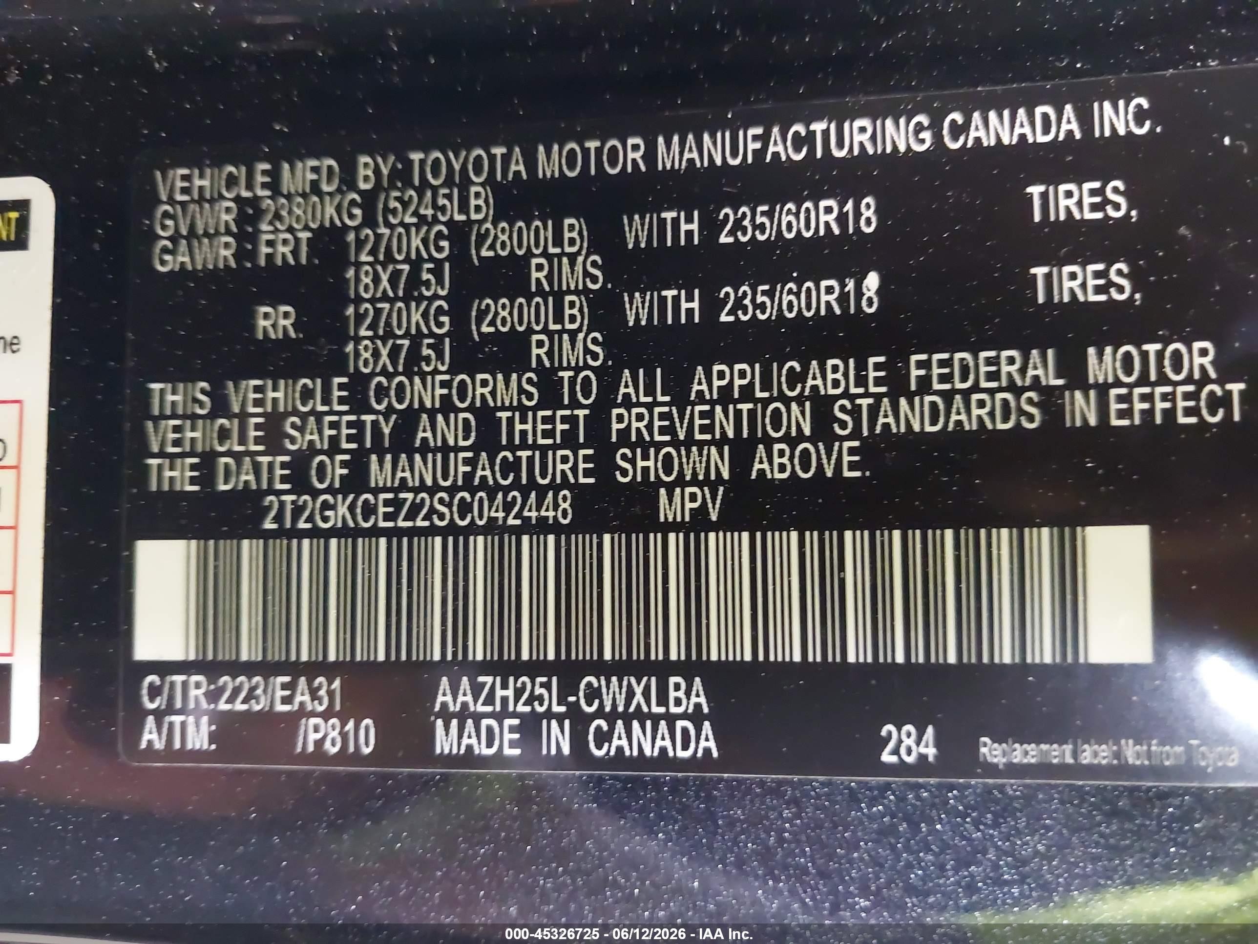 2025 Lexus Nx 350h Premium Black vin: 2T2GKCEZ2SC042448