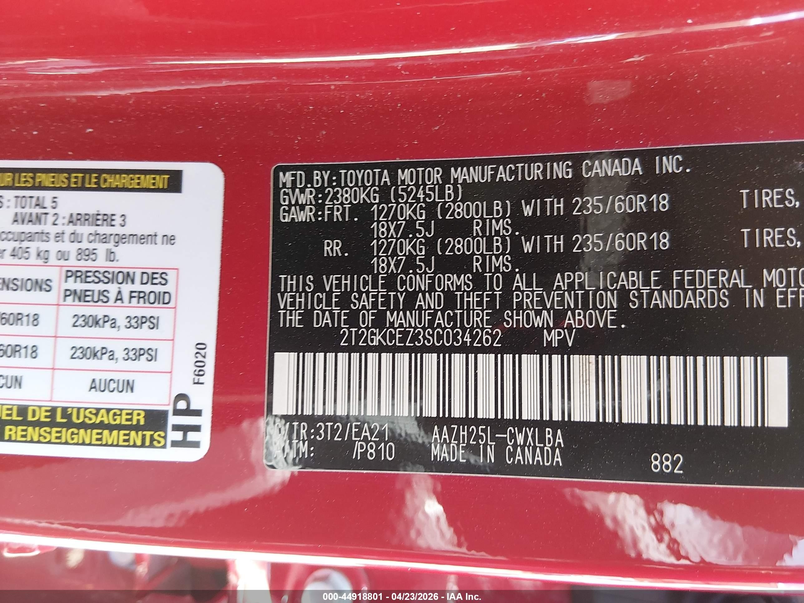 2025 Lexus Nx 350h Premium Red vin: 2T2GKCEZ3SC034262