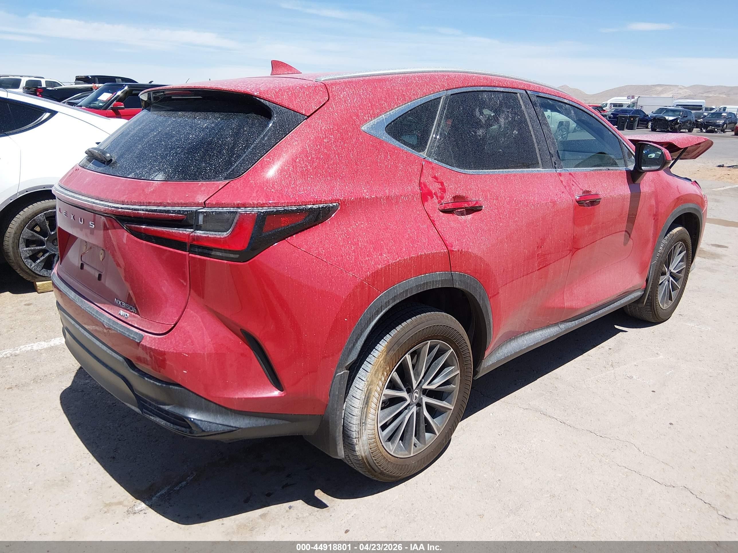 2025 Lexus Nx 350h Premium Red vin: 2T2GKCEZ3SC034262