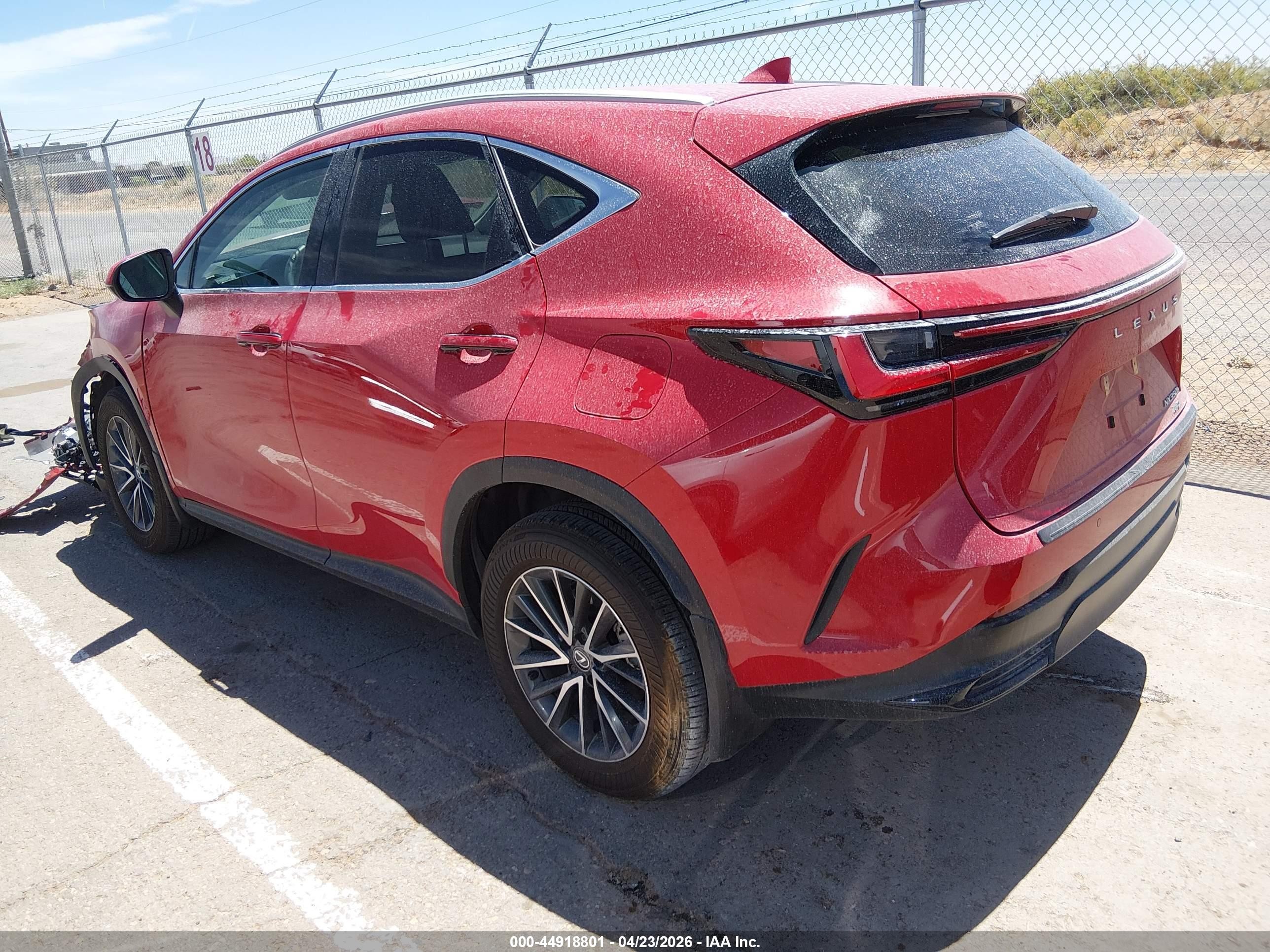 2025 Lexus Nx 350h Premium Red vin: 2T2GKCEZ3SC034262