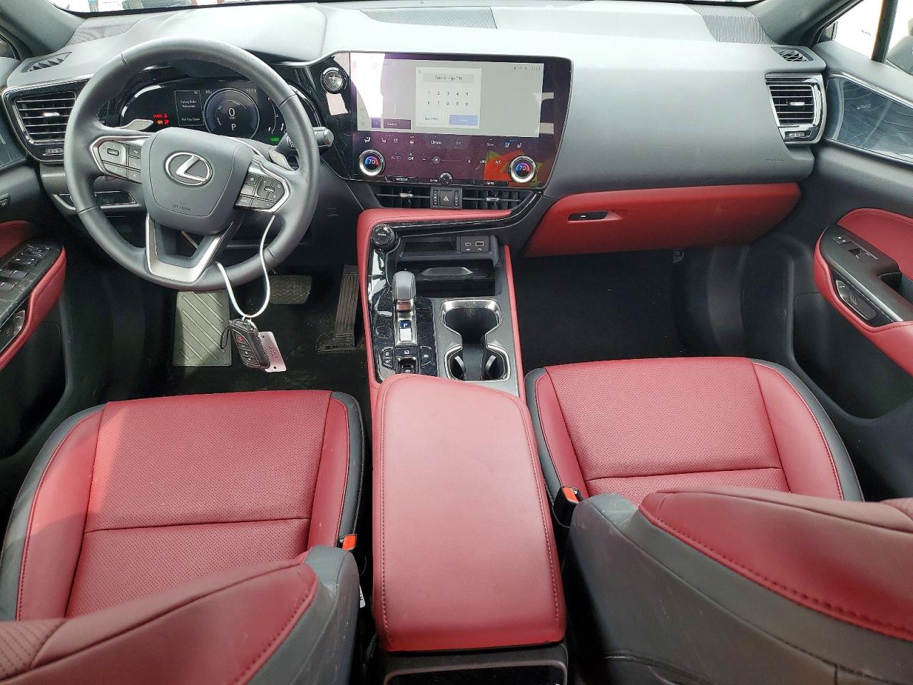 2025 Lexus Nx 350h Premium Серый vin: 2T2GKCEZ8SC035116