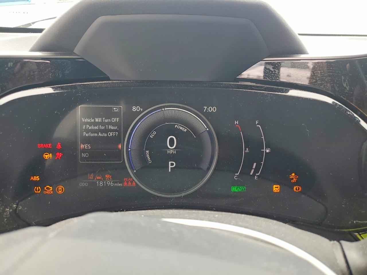 2025 Lexus Nx 350h Premium Серый vin: 2T2GKCEZ8SC035116