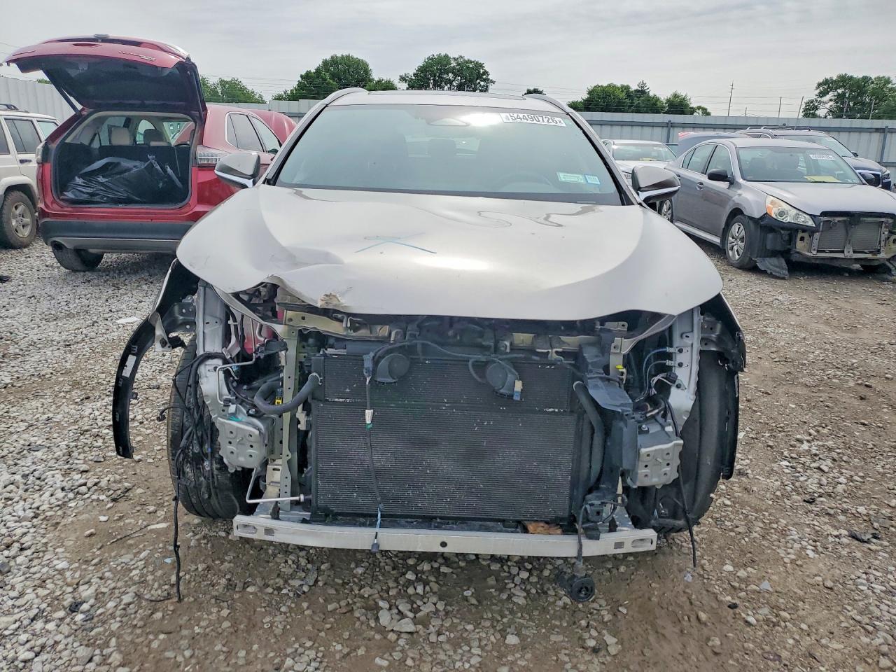 2025 Lexus Nx 350h Premium Серый vin: 2T2GKCEZ8SC035116