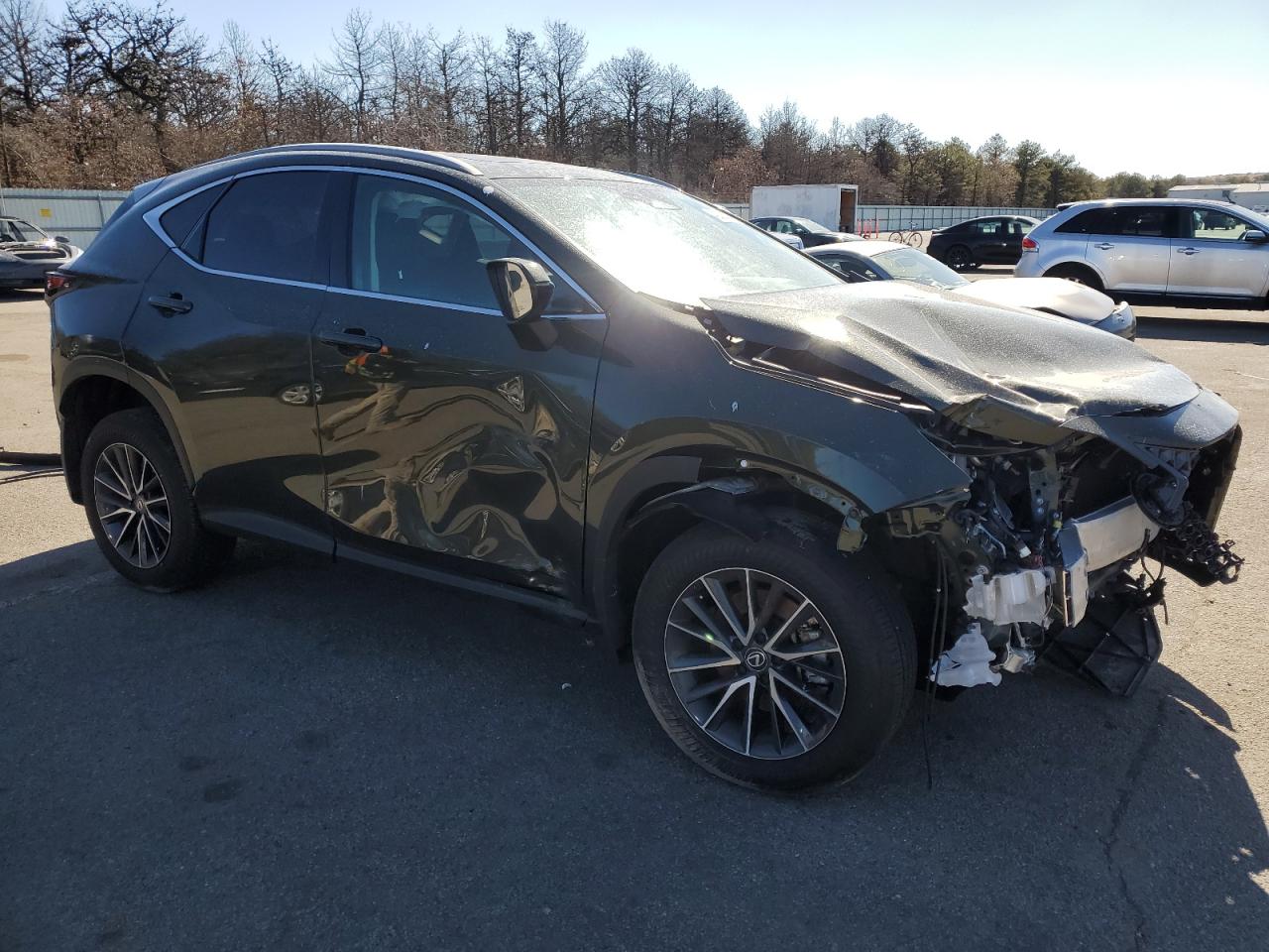 2024 Lexus Nx 350h Base Green vin: 2T2GKCEZ9RC021042