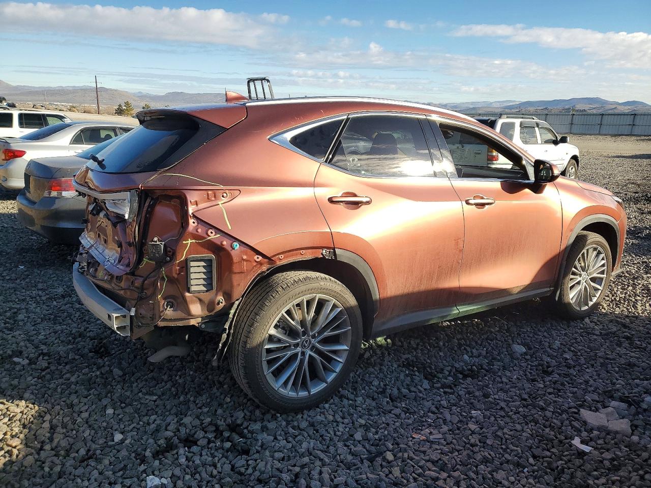 2025 Lexus Nx 350h Base Orange vin: 2T2GKCEZ9SC039675