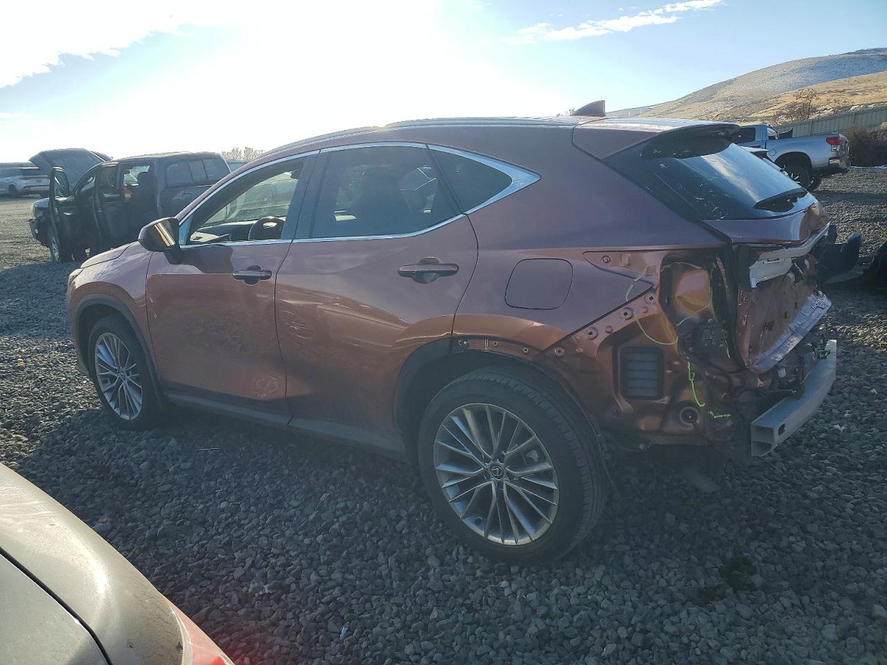 2025 Lexus Nx 350h Base Orange vin: 2T2GKCEZ9SC039675