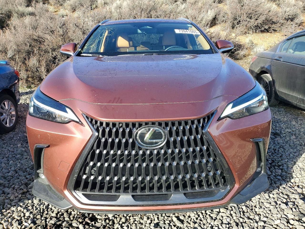 2025 Lexus Nx 350h Base Orange vin: 2T2GKCEZ9SC039675