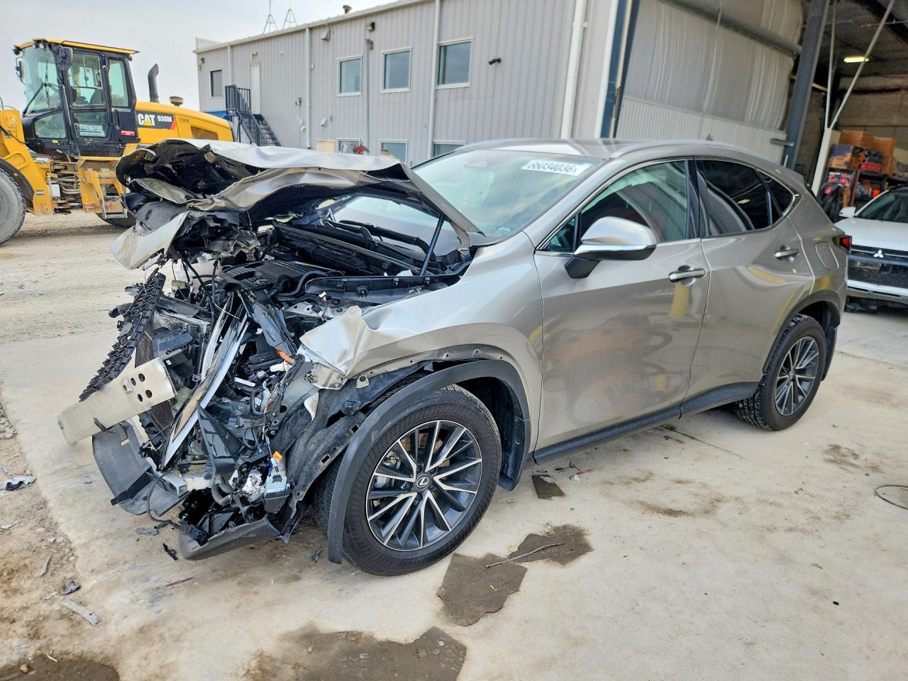 2024 Lexus Nx 350h Premium Silver vin: 2T2GKCEZXRC021521