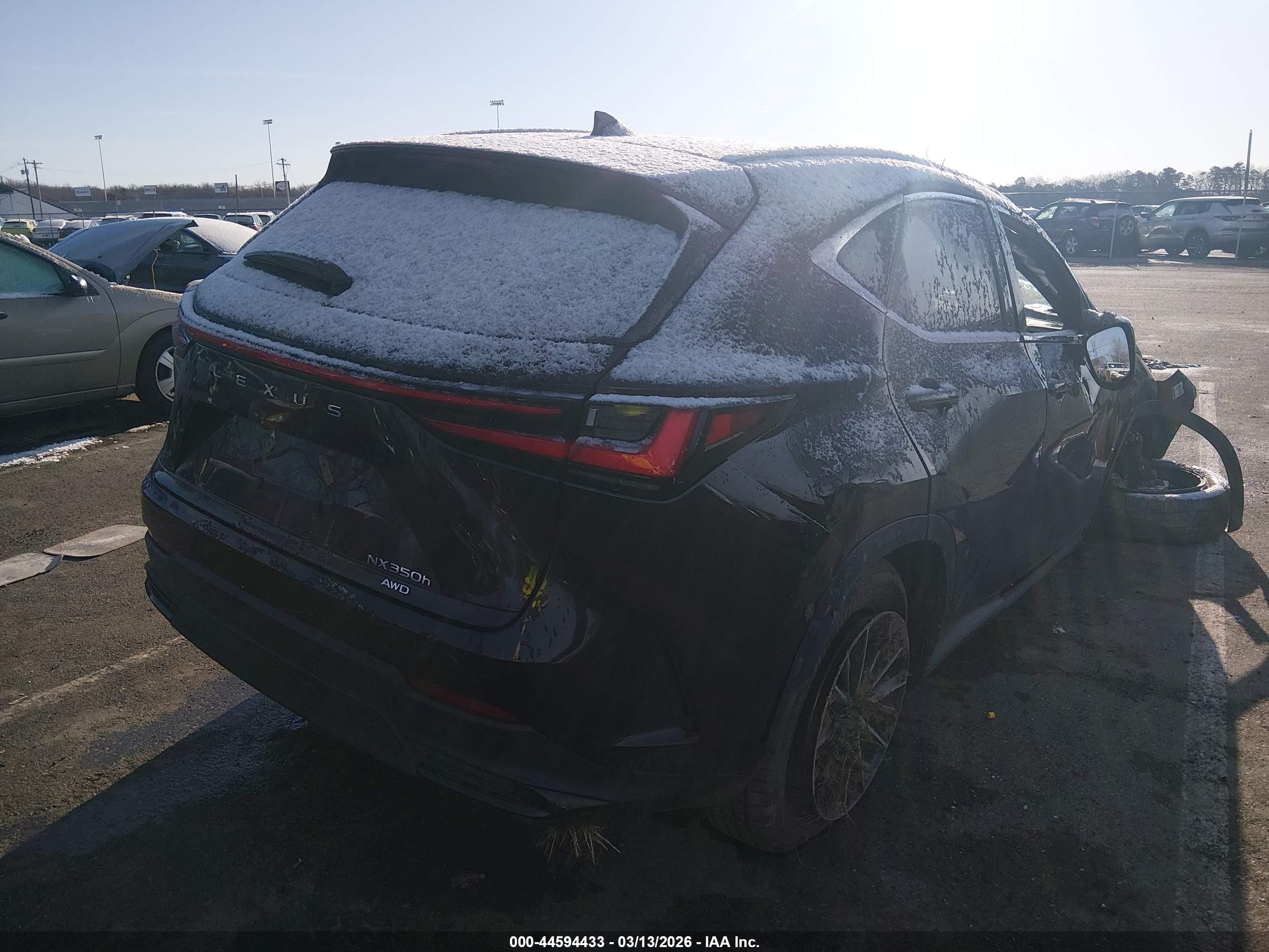 2025 Lexus Nx 350h Premium Black vin: 2T2GKCEZXSC051186