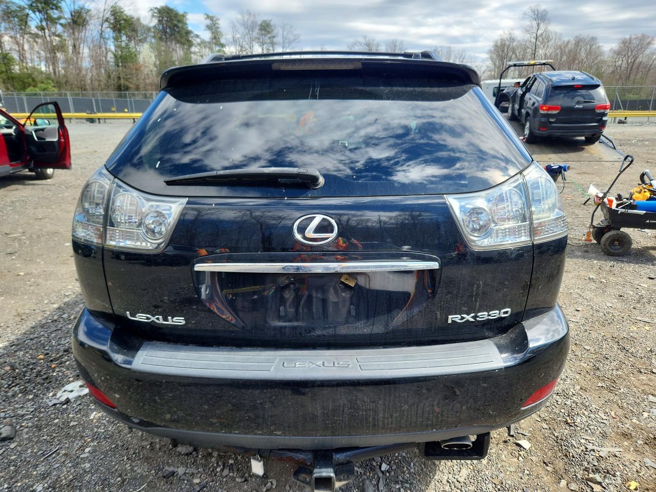 2004 Lexus Rx 330 Base Black vin: 2T2HA31U04C008285
