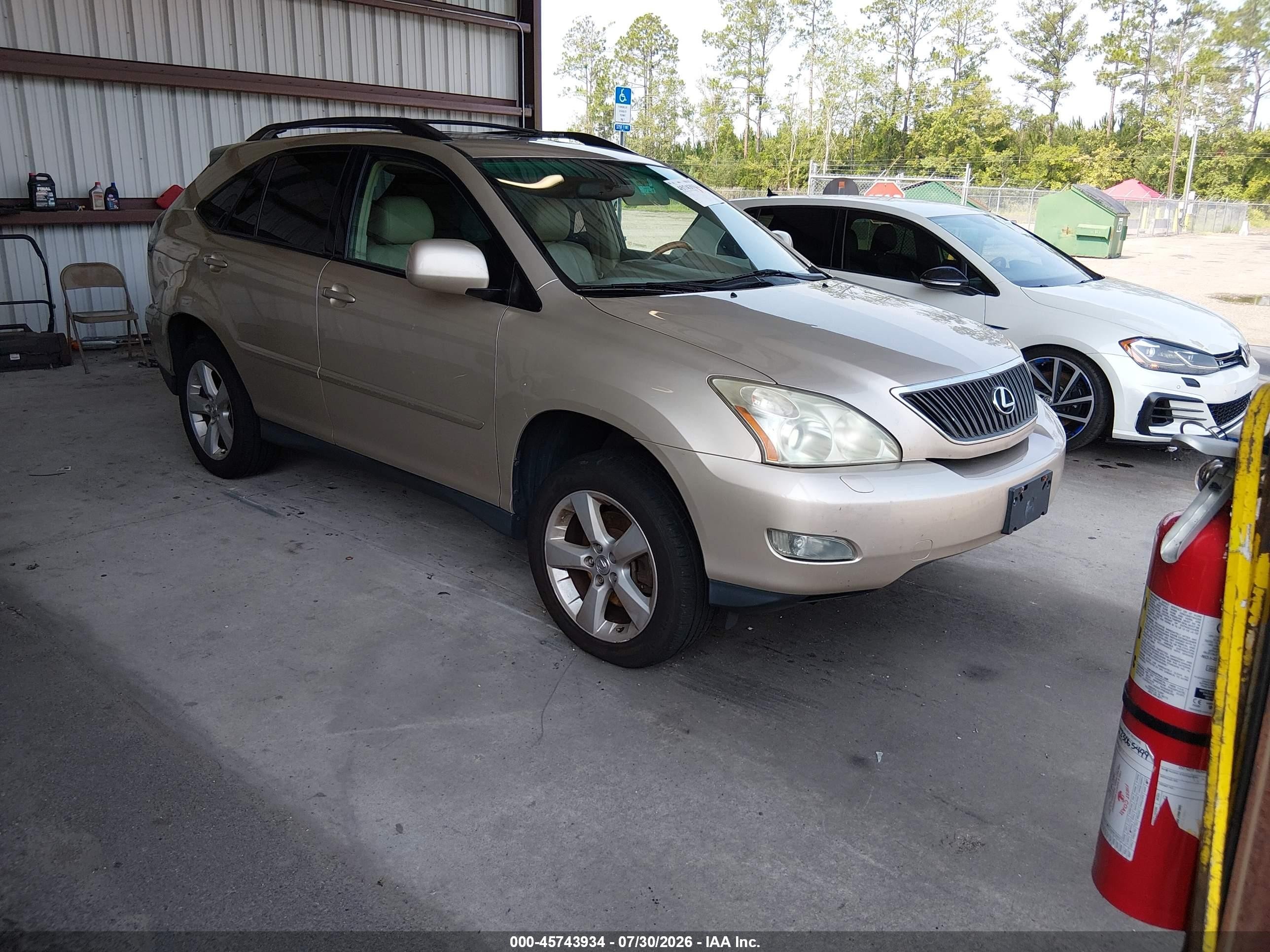 2004 Lexus Rx 330 Gold vin: 2T2HA31U04C008660