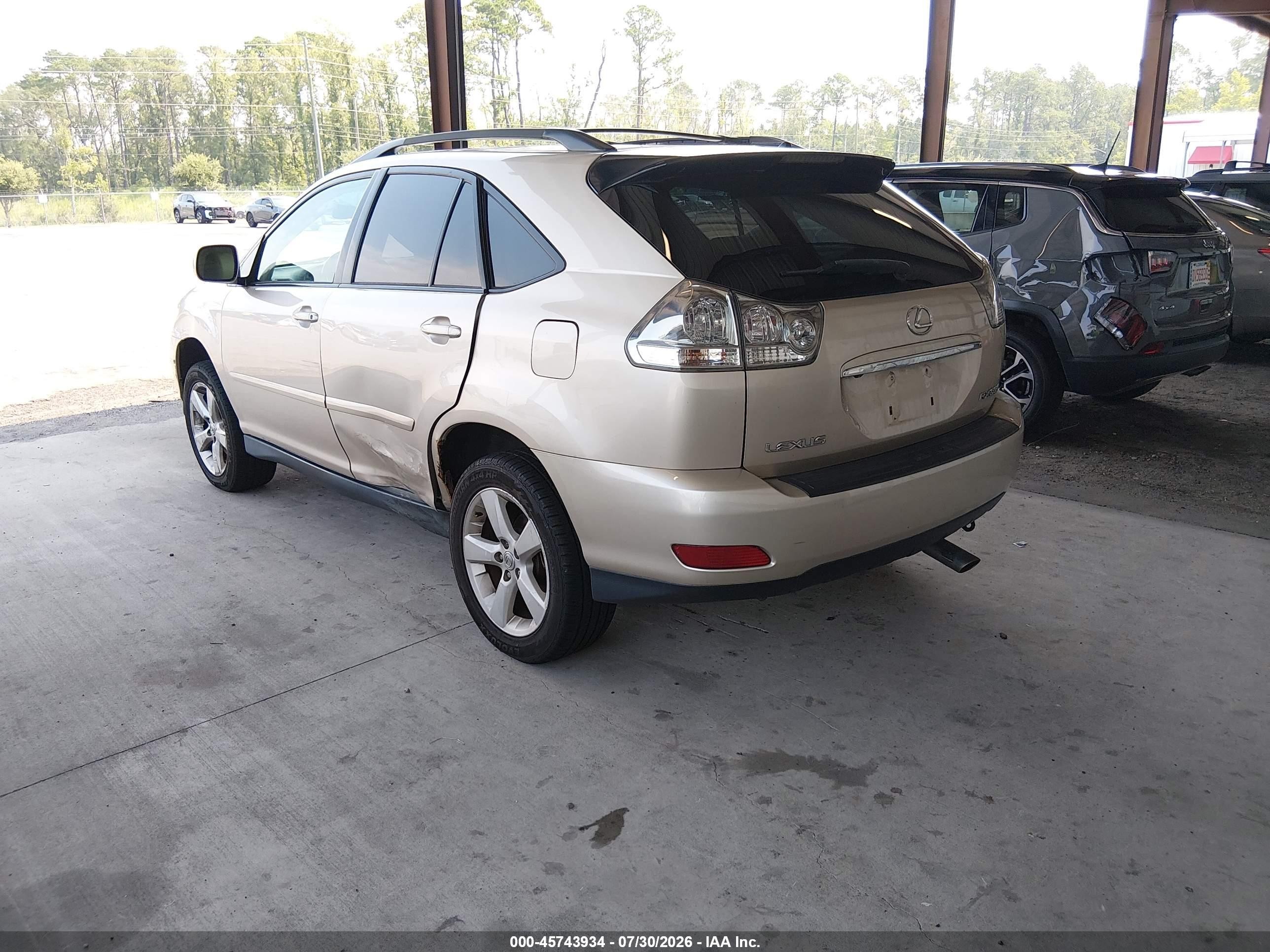 2004 Lexus Rx 330 Gold vin: 2T2HA31U04C008660