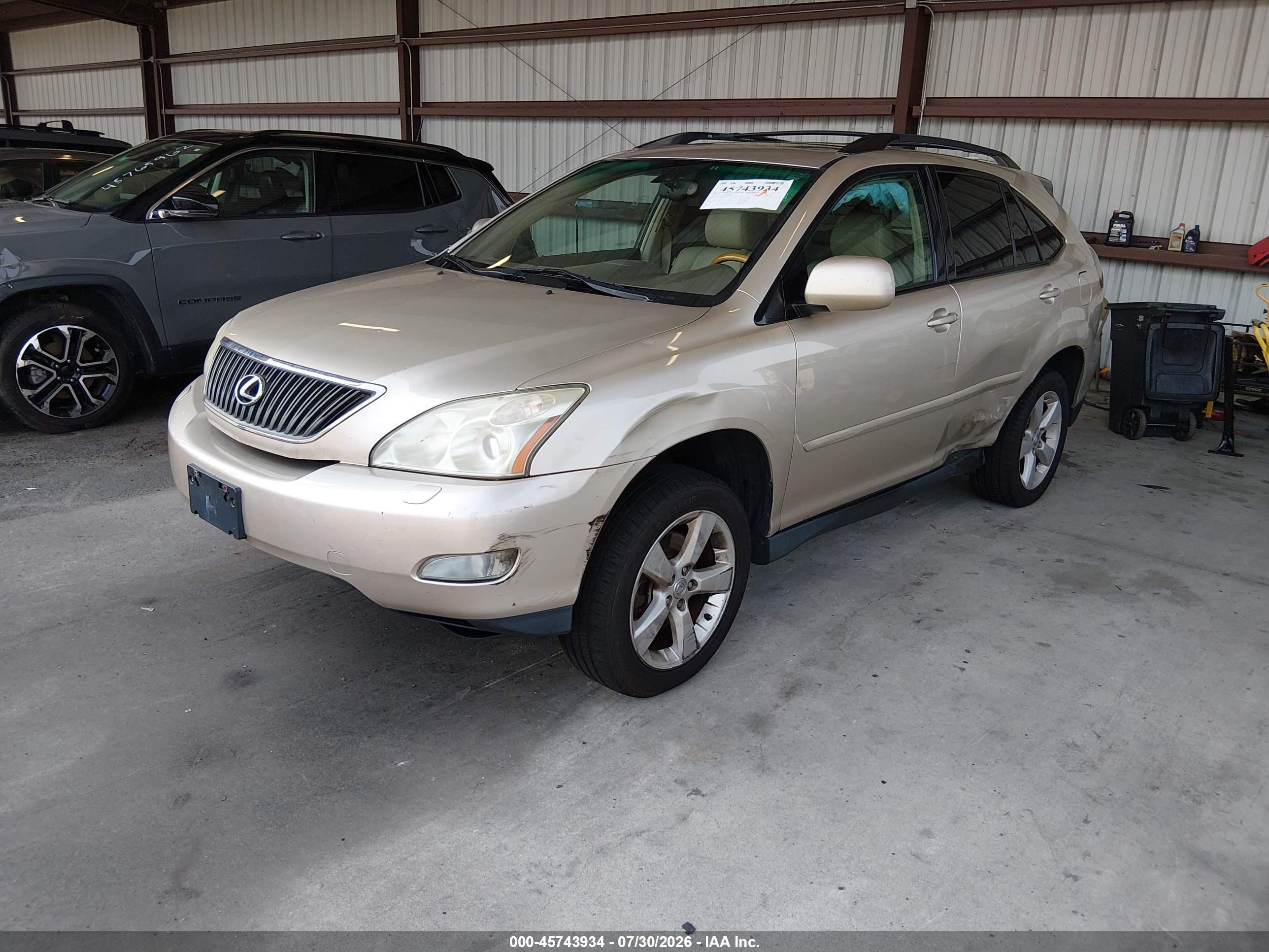2004 Lexus Rx 330 Gold vin: 2T2HA31U04C008660
