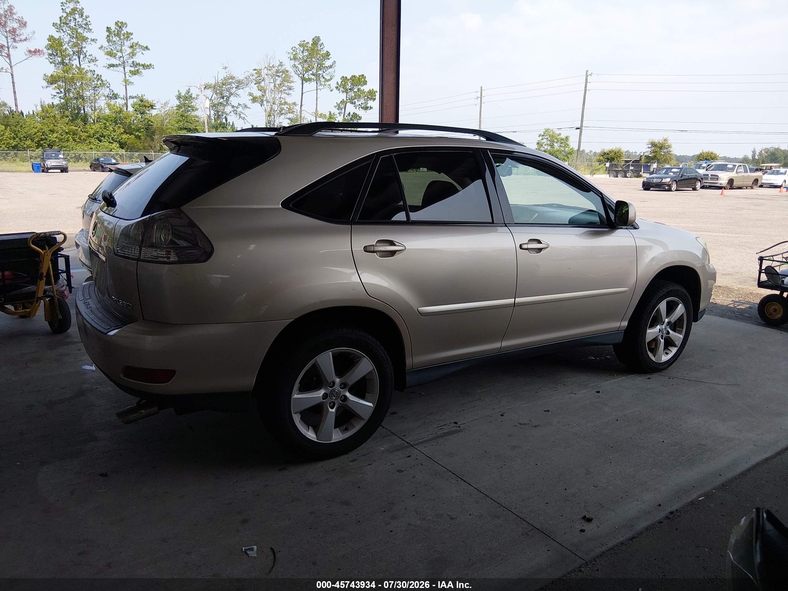 2004 Lexus Rx 330 Gold vin: 2T2HA31U04C008660