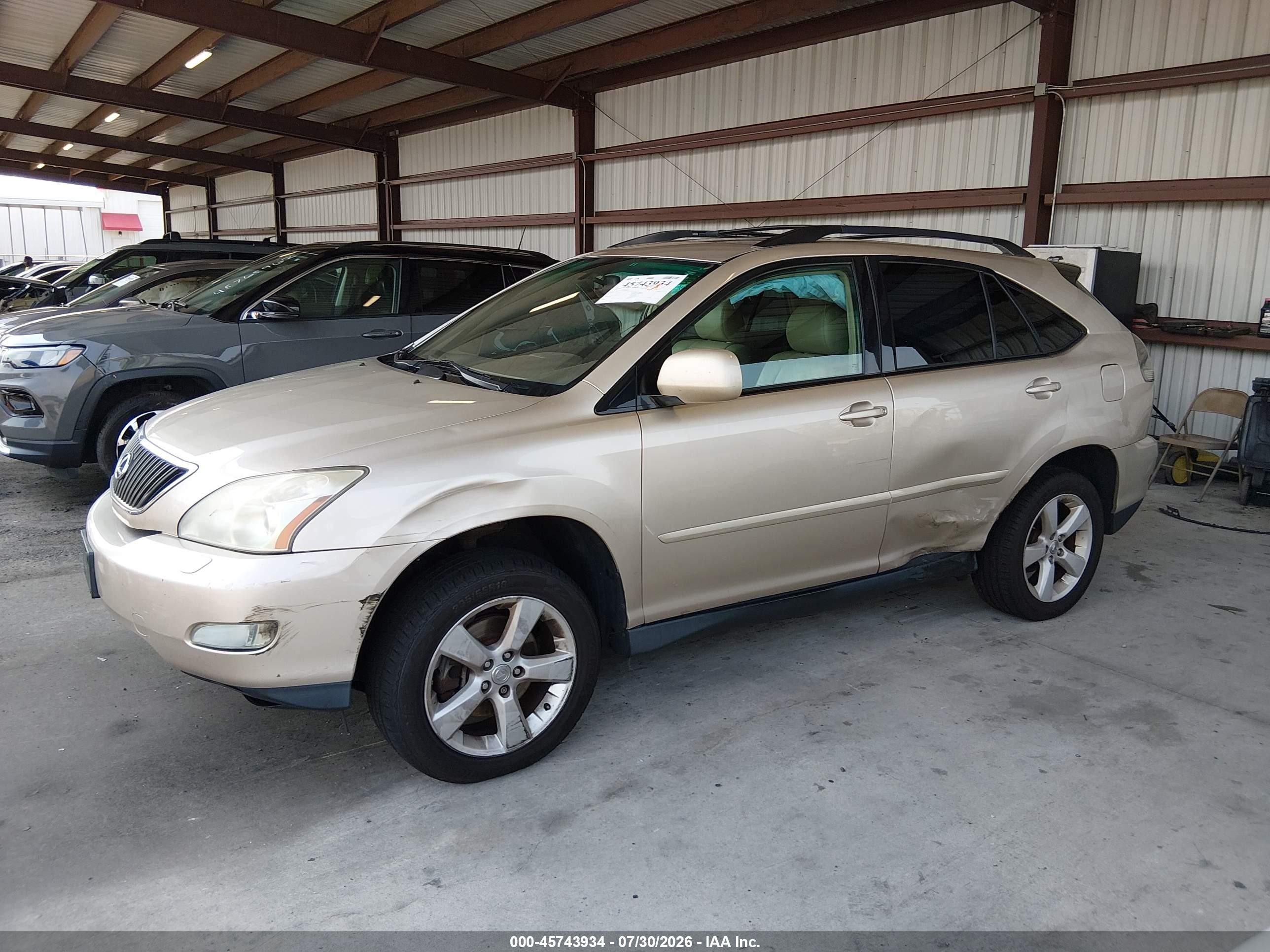 2004 Lexus Rx 330 Gold vin: 2T2HA31U04C008660
