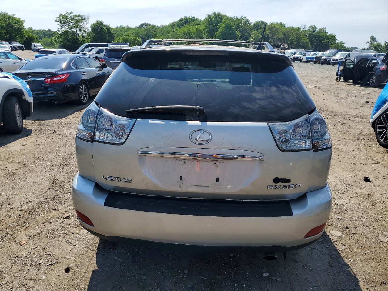 2004 Lexus Rx 330 Silver vin: 2T2HA31U04C020579