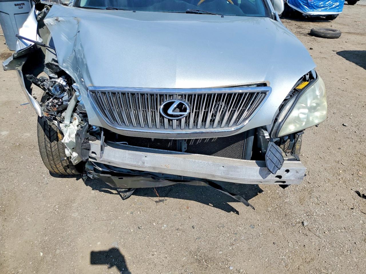 2004 Lexus Rx 330 Silver vin: 2T2HA31U04C020579