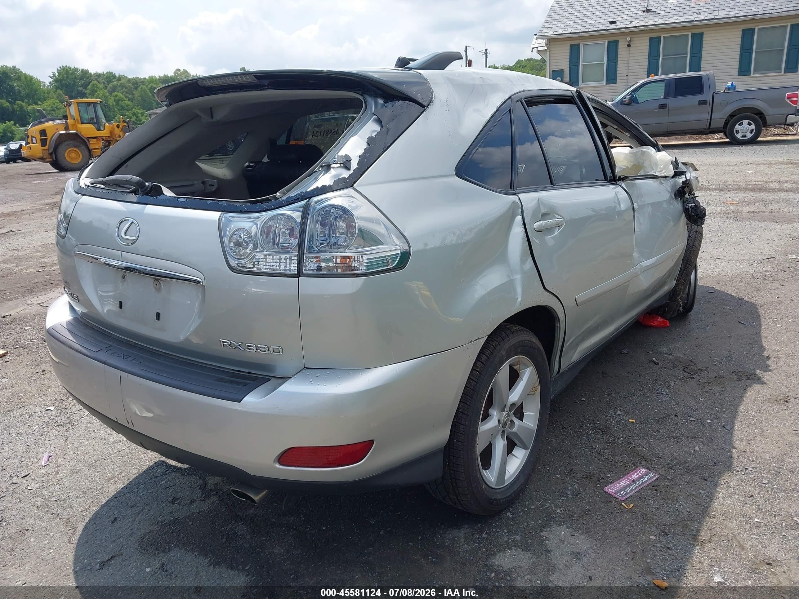 2004 Lexus Rx 330   Silver vin: 2T2HA31U04C022817