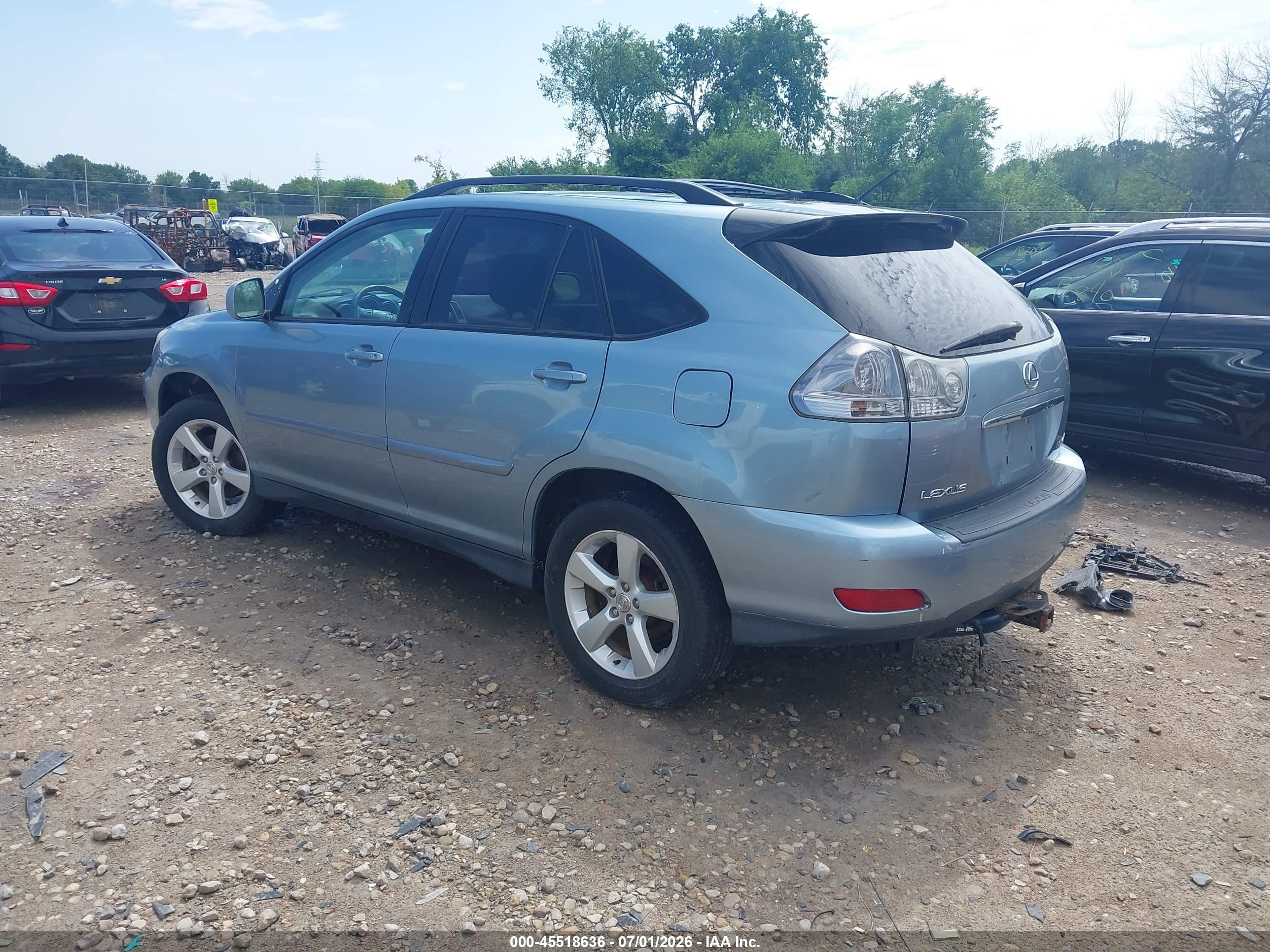 2004 Lexus Rx 330 Light Blue vin: 2T2HA31U04C025443