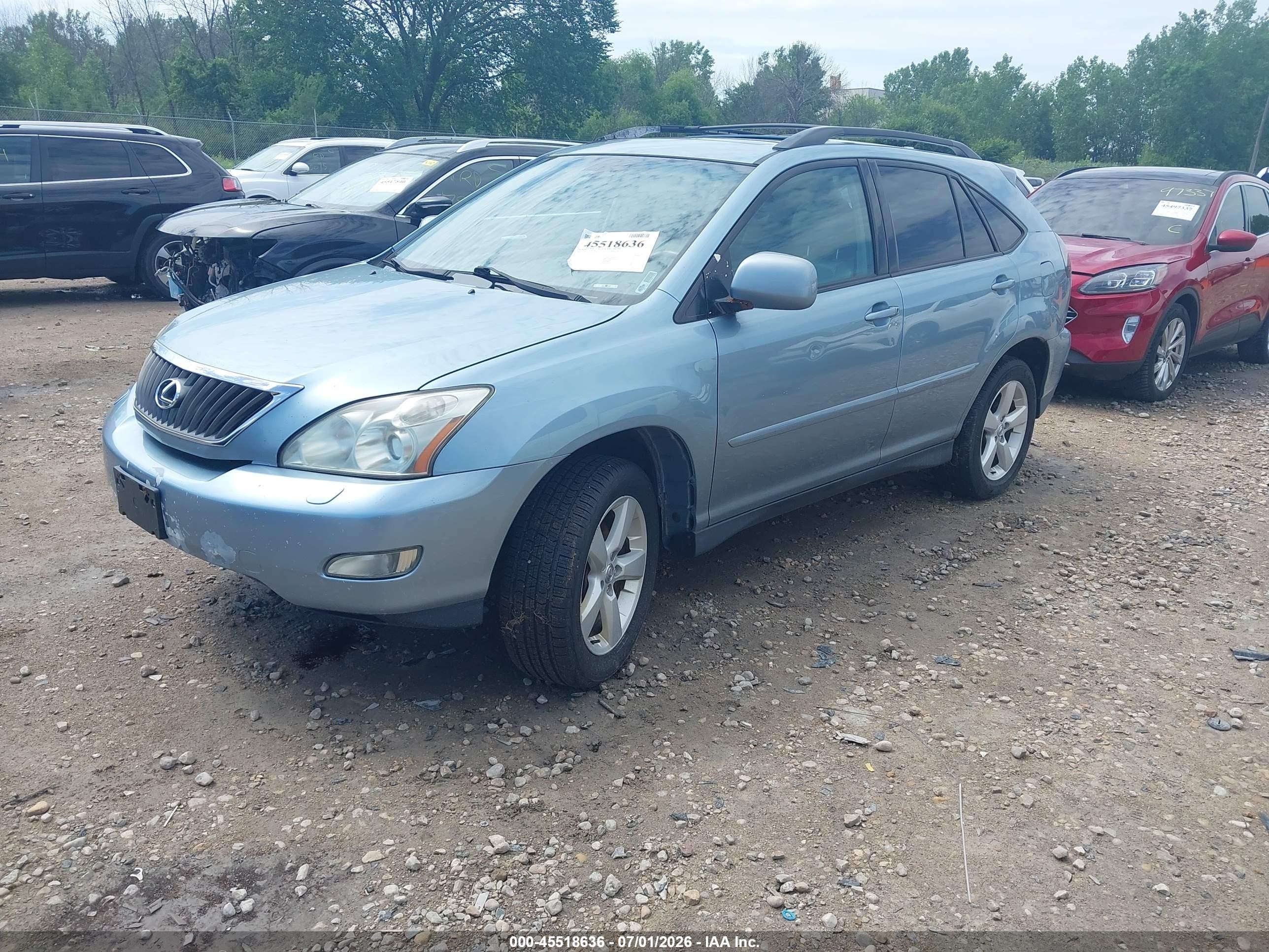 2004 Lexus Rx 330 Light Blue vin: 2T2HA31U04C025443