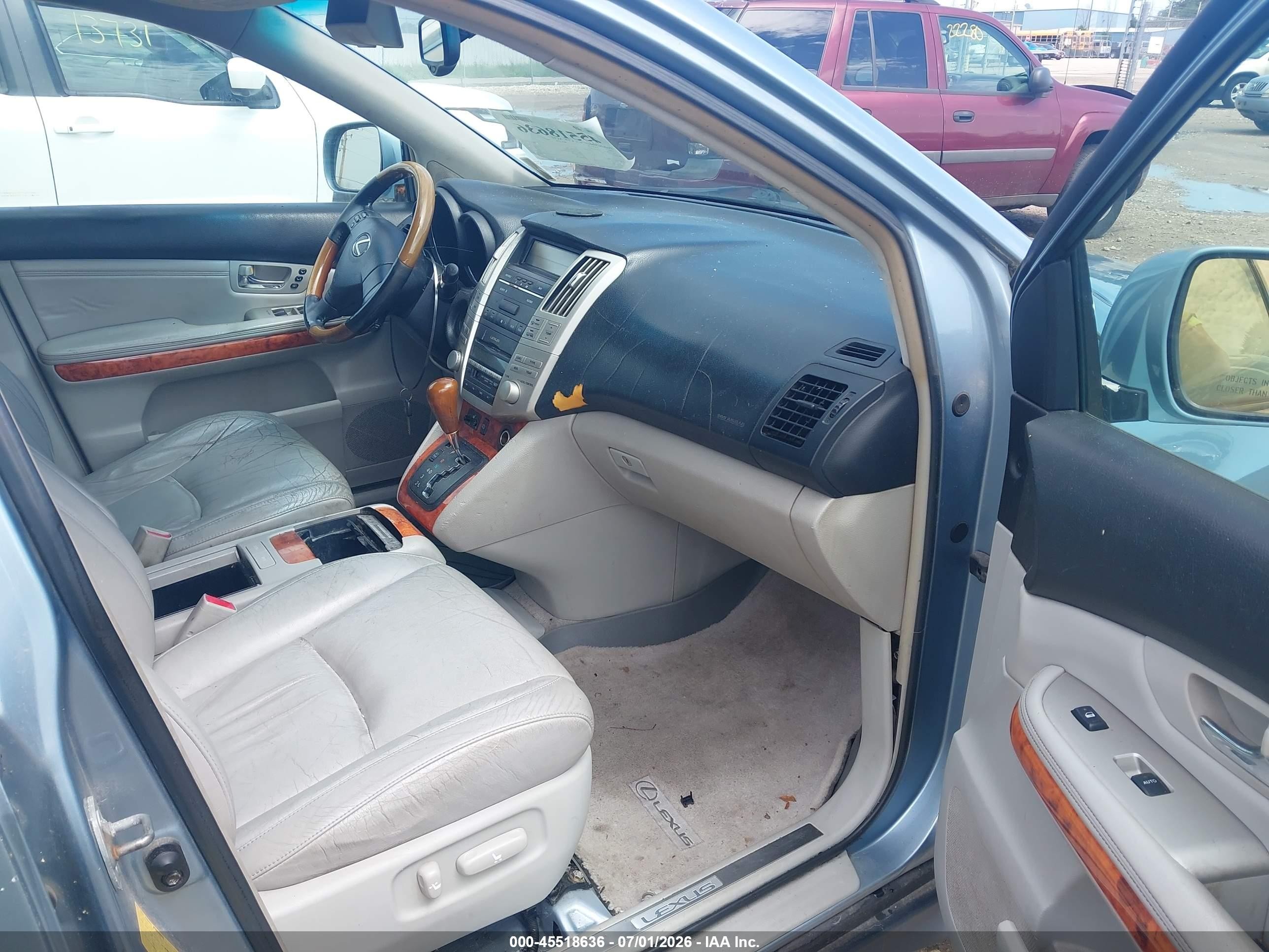 2004 Lexus Rx 330 Light Blue vin: 2T2HA31U04C025443
