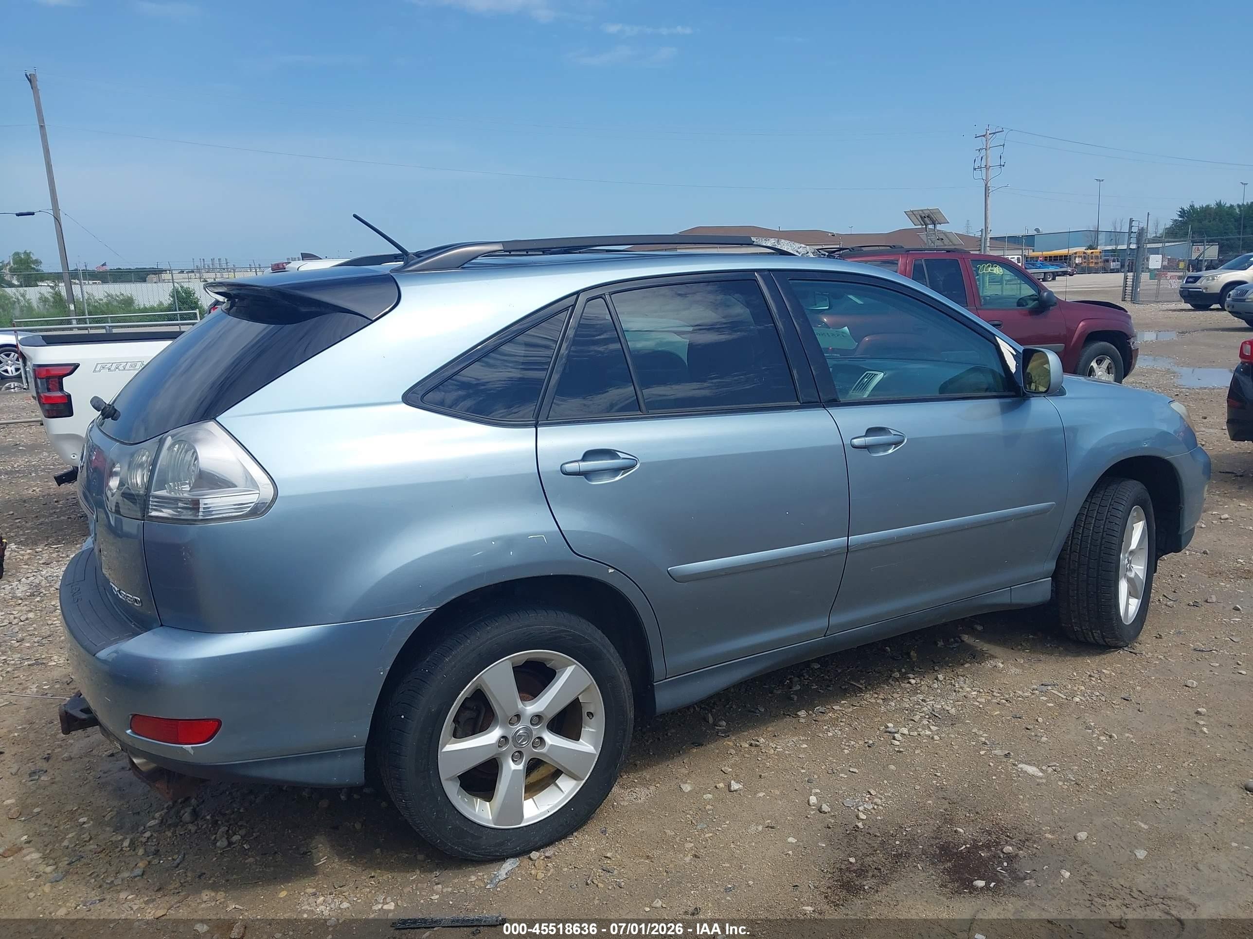 2004 Lexus Rx 330 Light Blue vin: 2T2HA31U04C025443