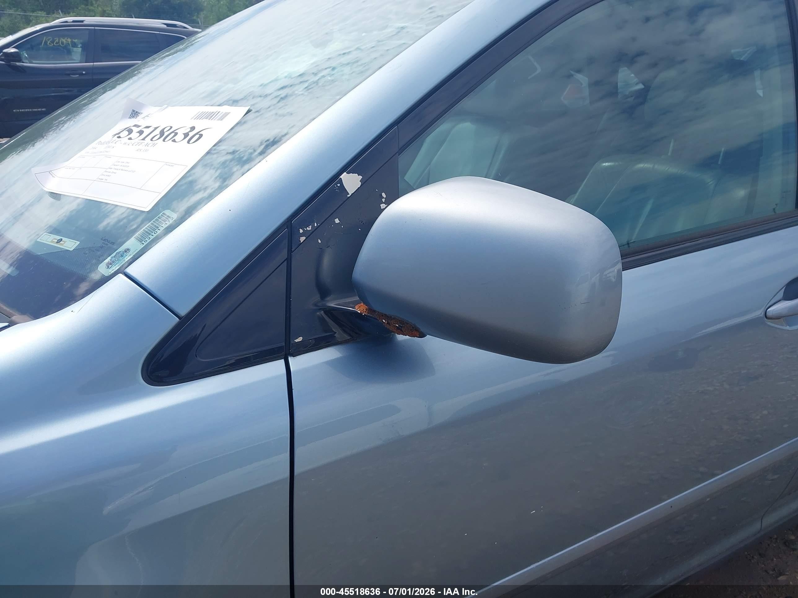 2004 Lexus Rx 330 Light Blue vin: 2T2HA31U04C025443