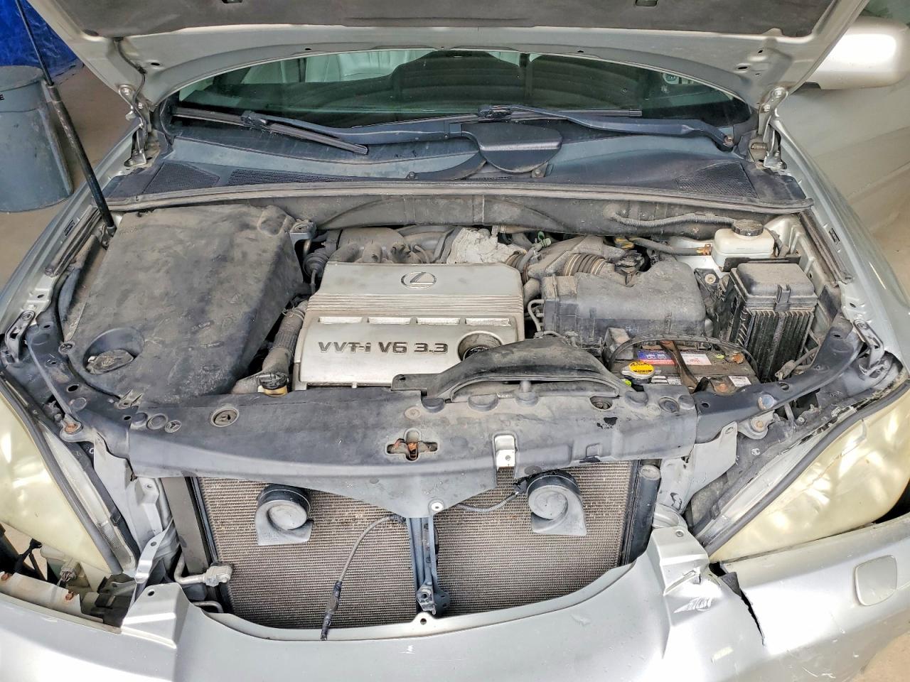 2004 Lexus Rx 330 Silver vin: 2T2HA31U04C029394