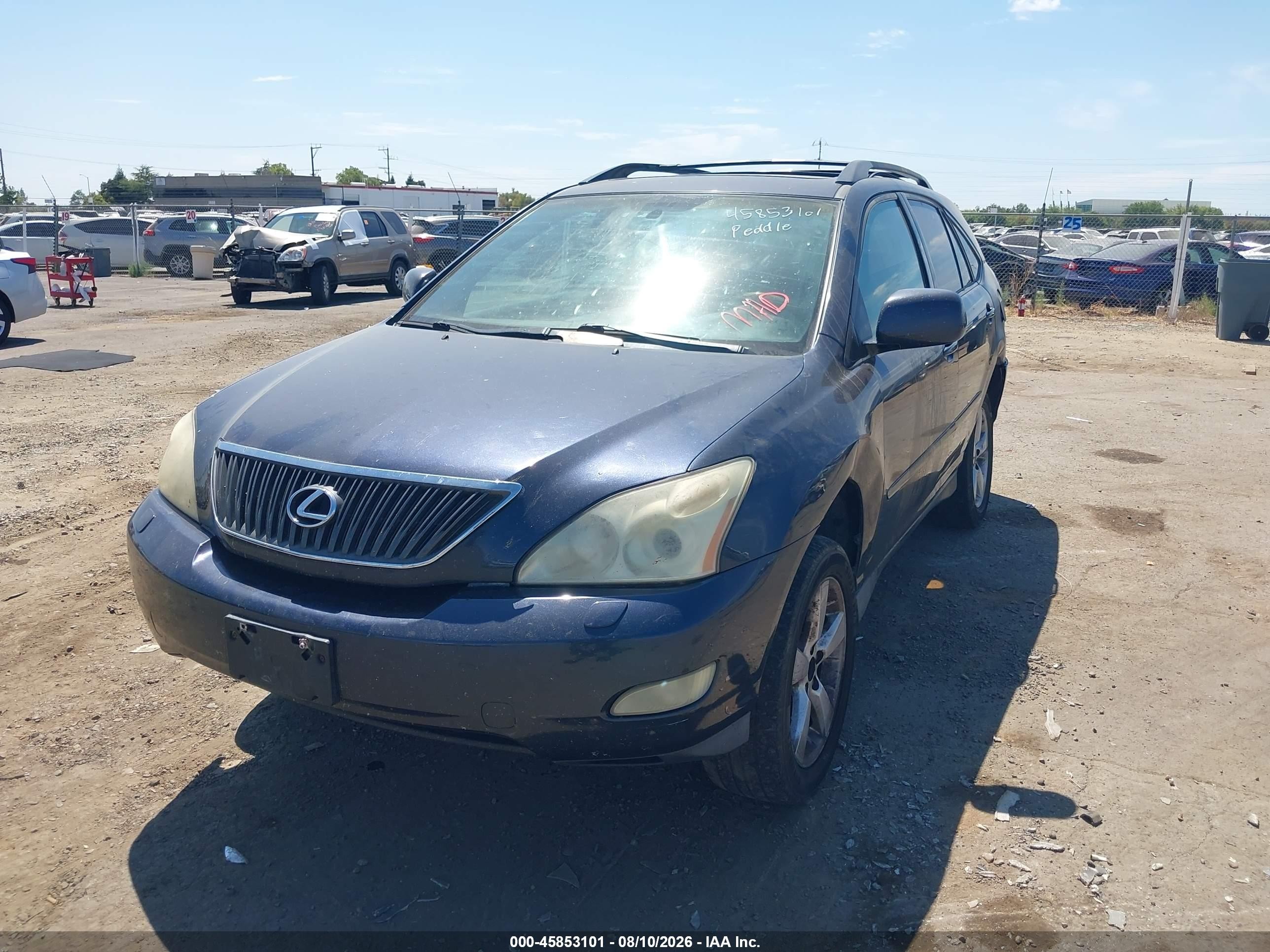 2004 Lexus Rx 330   Blue vin: 2T2HA31U04C035762