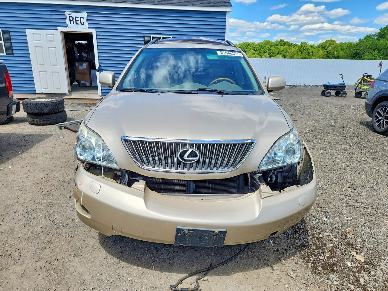 2005 Lexus Rx 330 Tan vin: 2T2HA31U05C046102