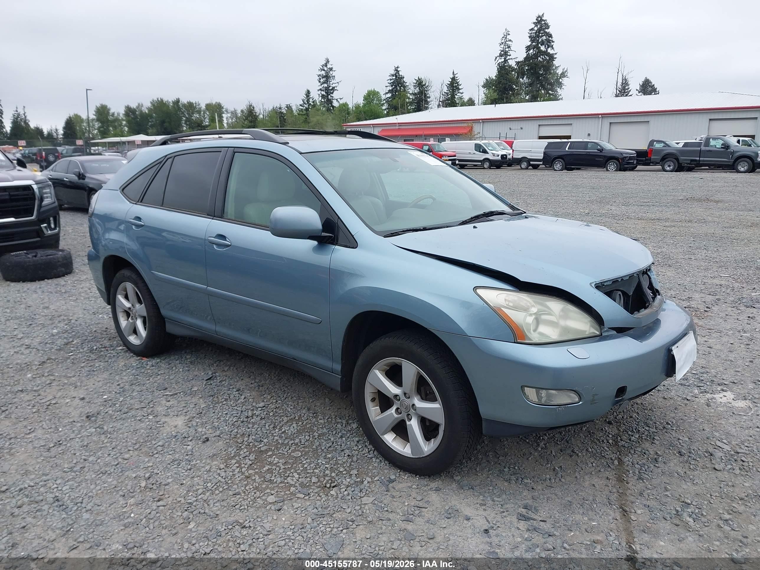 2005 Lexus Rx 330   Light Blue vin: 2T2HA31U05C077575