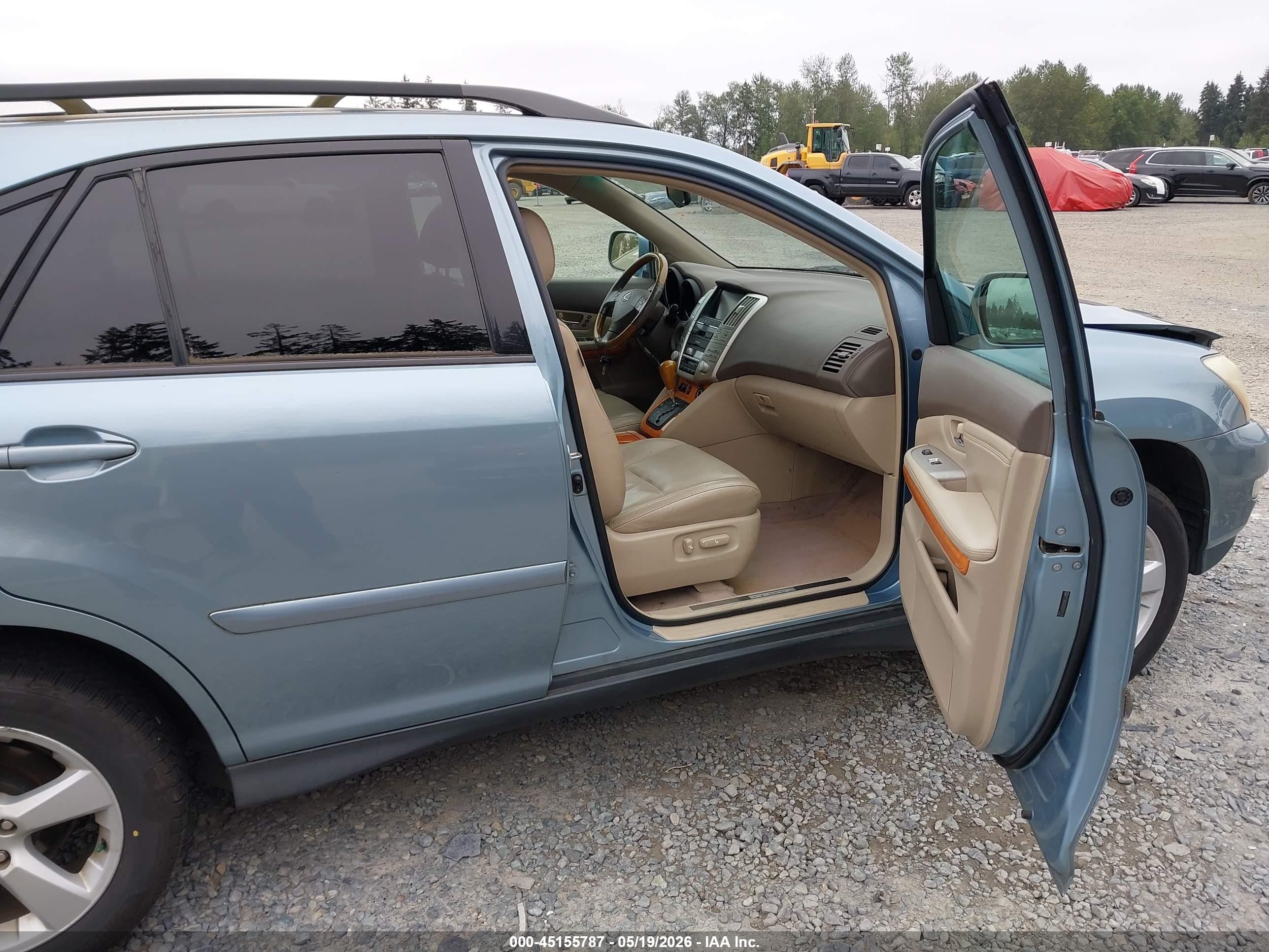 2005 Lexus Rx 330   Light Blue vin: 2T2HA31U05C077575
